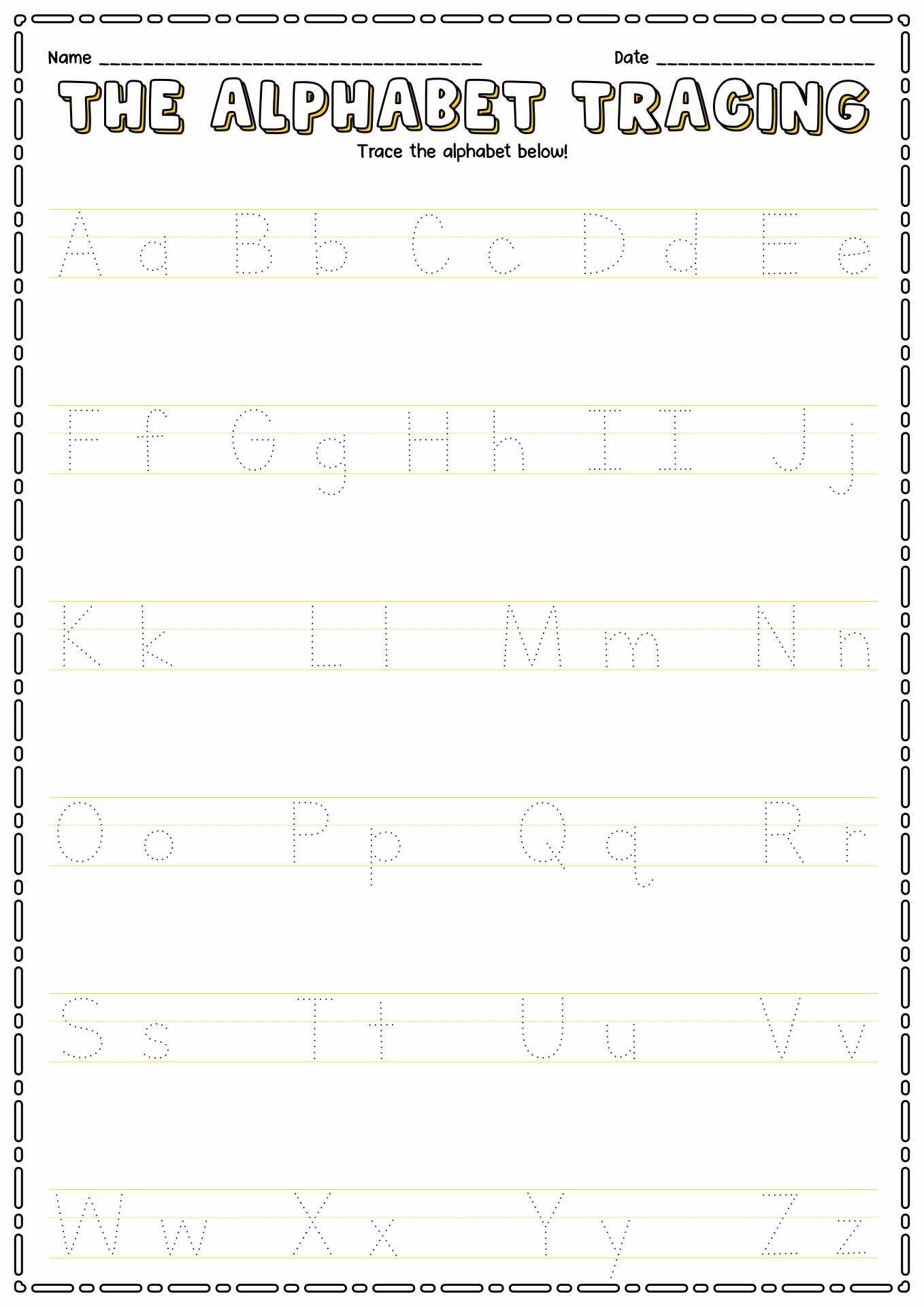 Free Printable Preschool Handwriting Worksheets Free Printable Templates