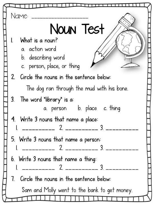 17 Best Images Of Nouns Verbs Adjectives Worksheets 1st Grade Haunted House Adjectives First 