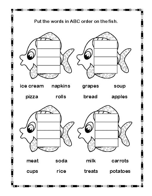 5 Best Images Of Alphabet Worksheets For 2nd Grade Third Letter ABC Order Worksheets 