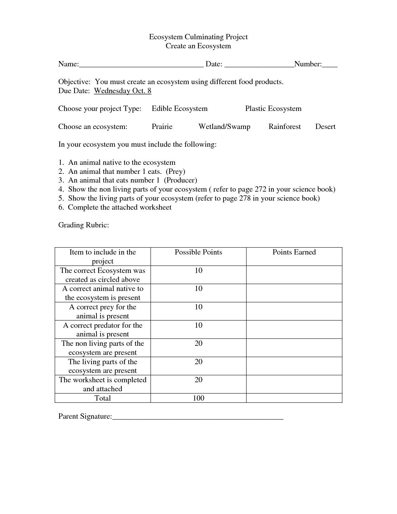 Population Community Ecosystem Worksheet Promotiontablecovers