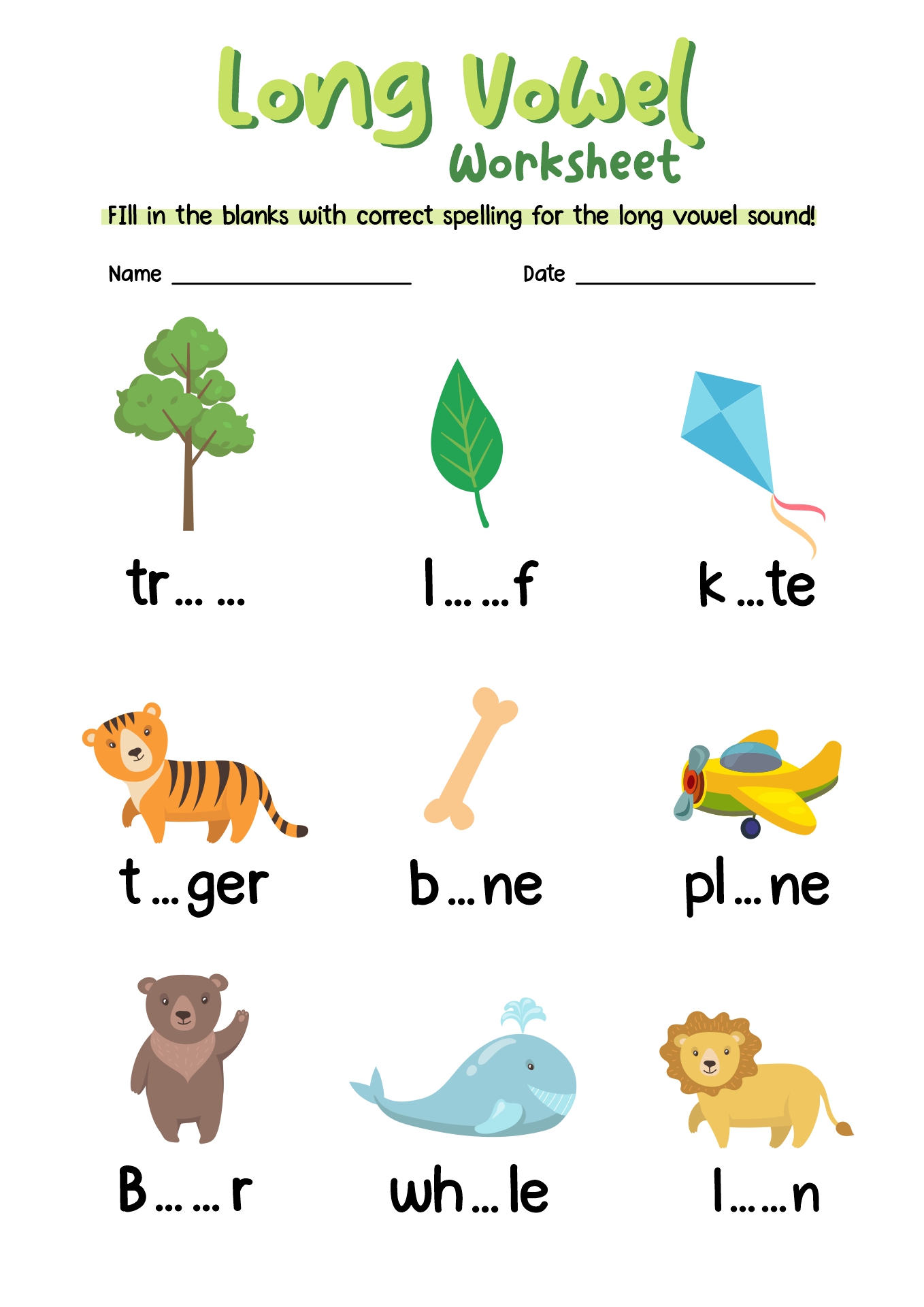 15 Best Images Of Long And Short Vowel Worksheets Kindergarten Long 