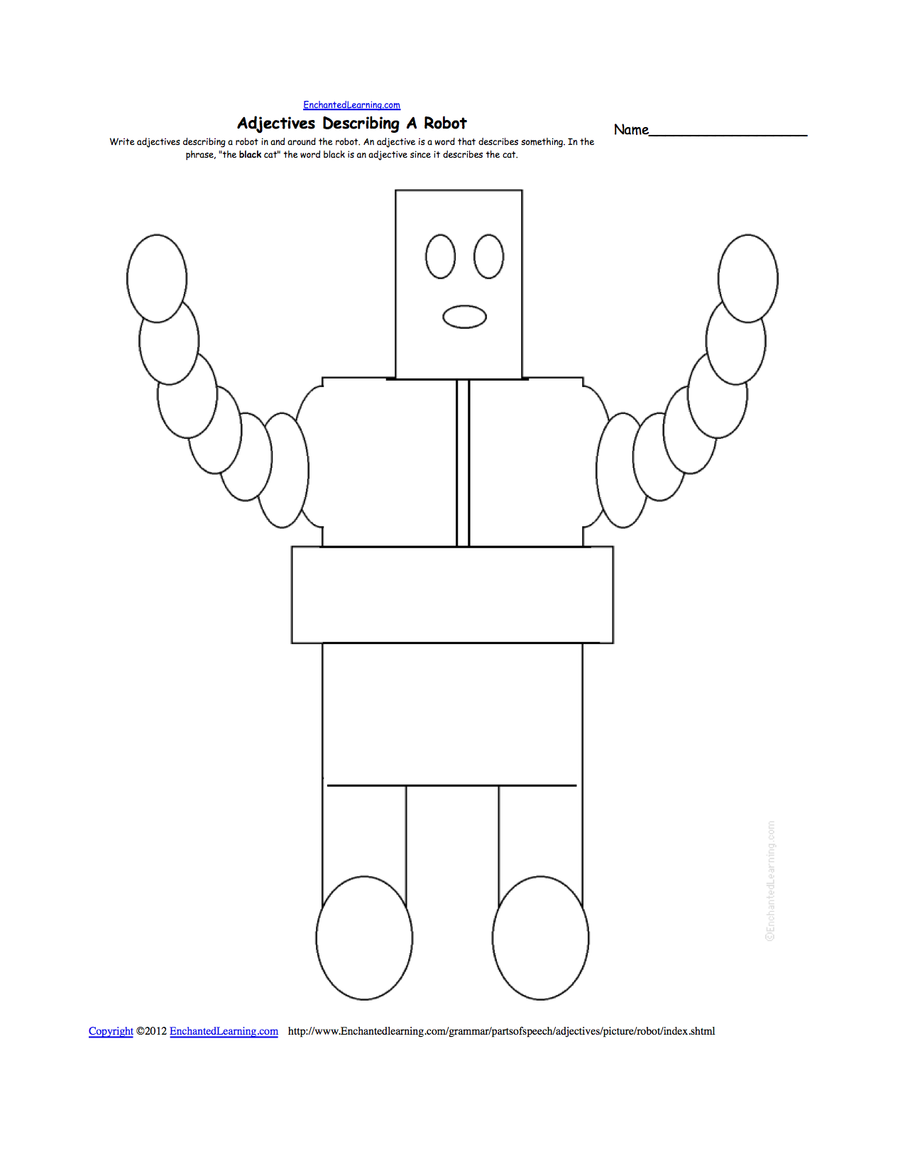 11 Best Images Of Robots Worksheets Of Pandas Robot Printable Worksheets Penguin Body Parts
