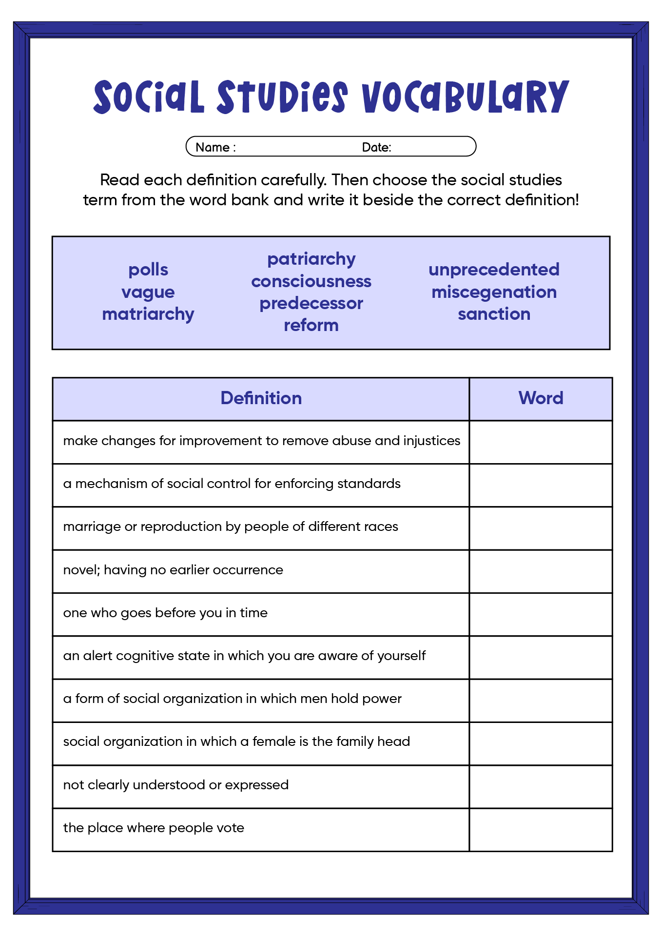 13 Best Images Of GED Reading Worksheets GED Social Studies Printable Worksheets Language