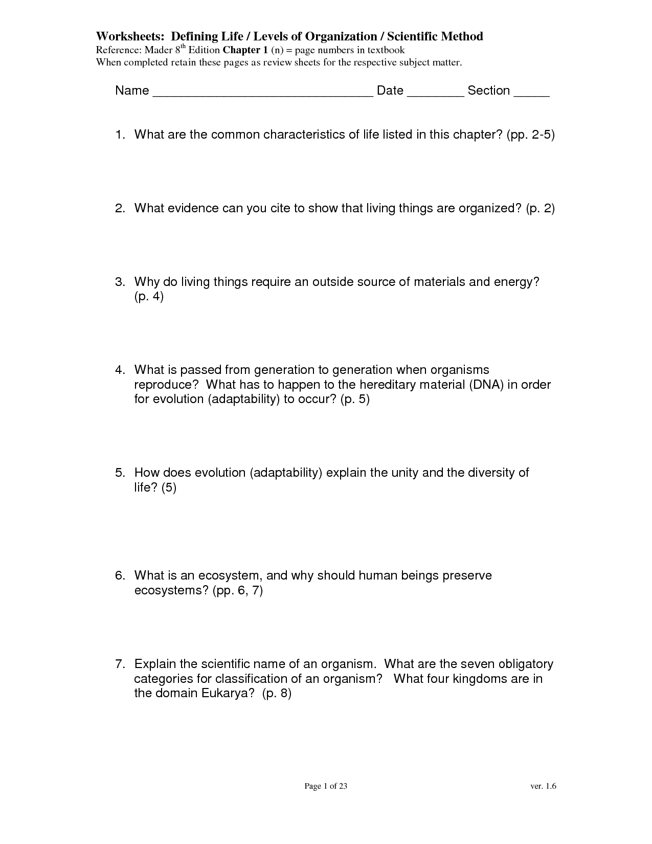 17 Best Images Of Cell Organization Worksheet Biology Cell Organelles 