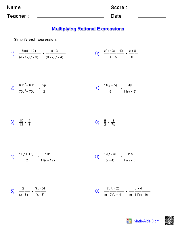 12 Best Images of Algebraic Equations Worksheets 7th Grade - 7th Grade