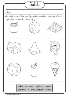 12 Best Images of Three-dimensional Figures Worksheets - Naming 2D