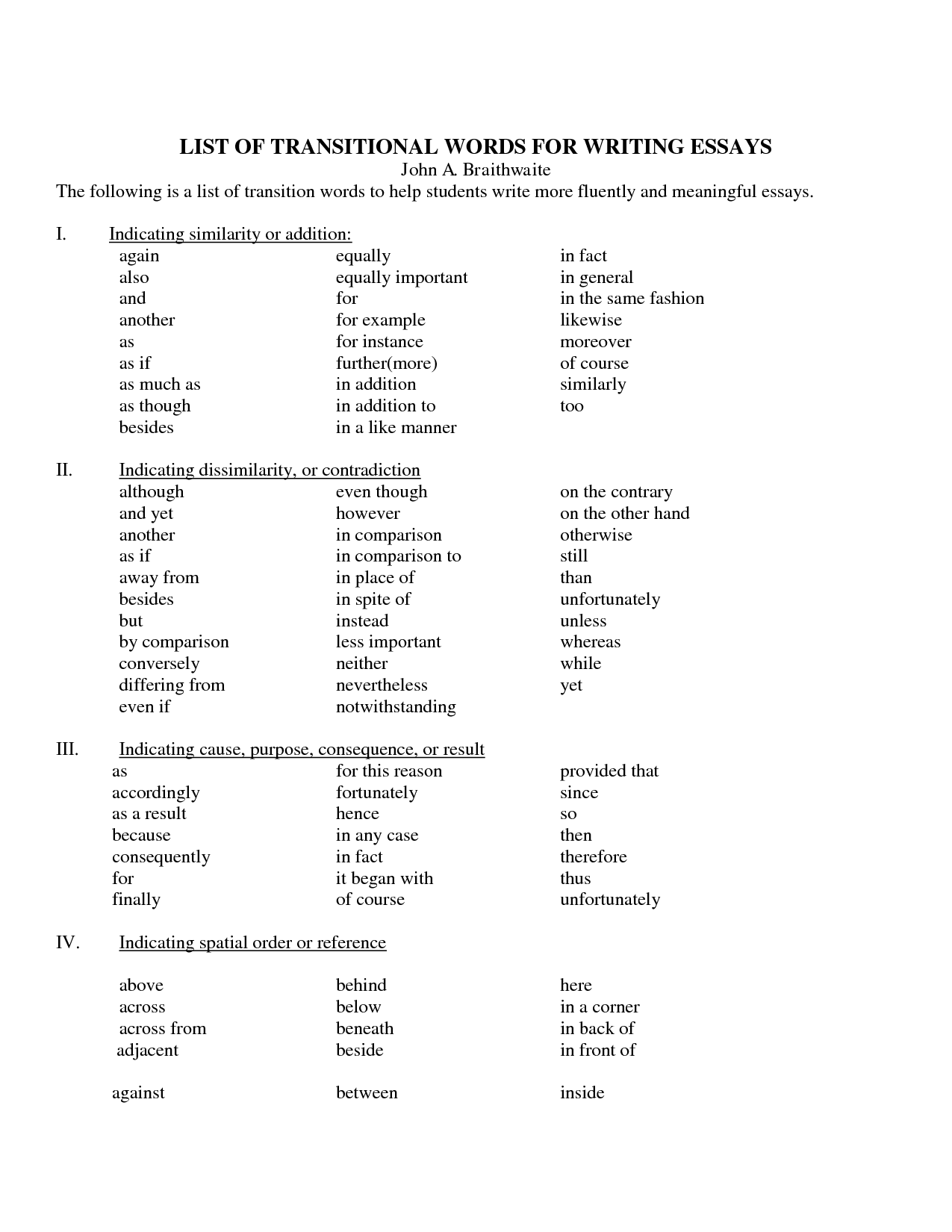 School Uniforms San Francisco Transition Words List For Middle School