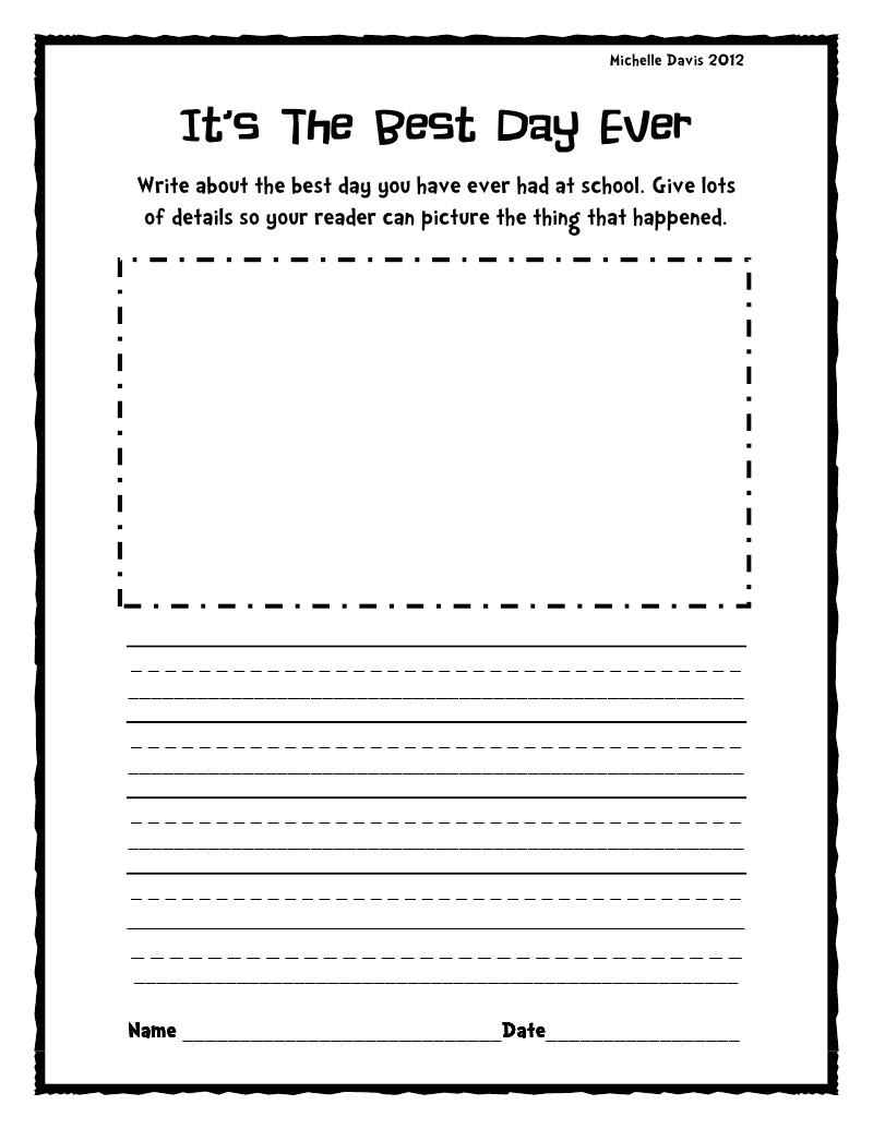 19 Best Images Of Second Grade Creative Writing Worksheets Free 