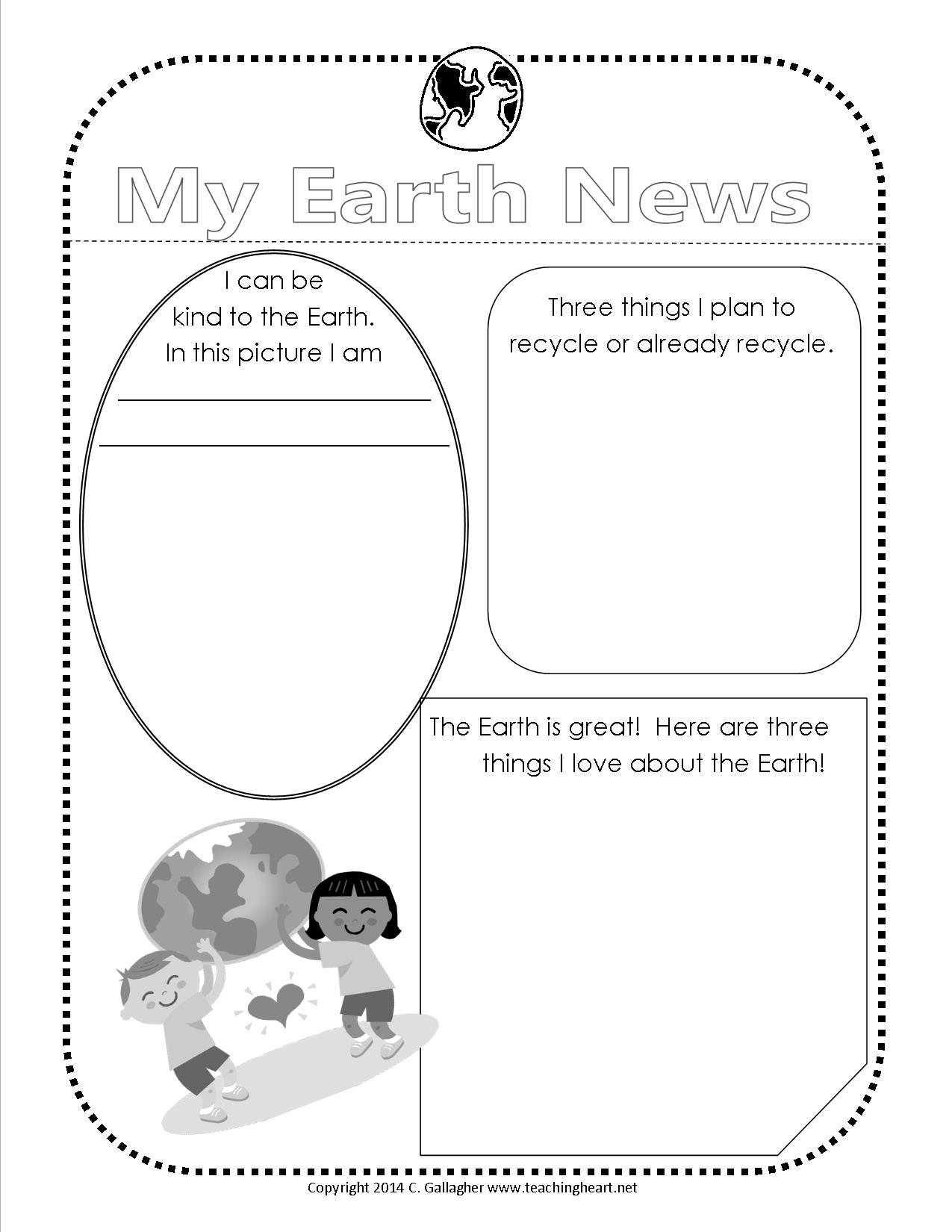 12 Best Images Of Our Earth Worksheets Earth Day Printable Worksheets