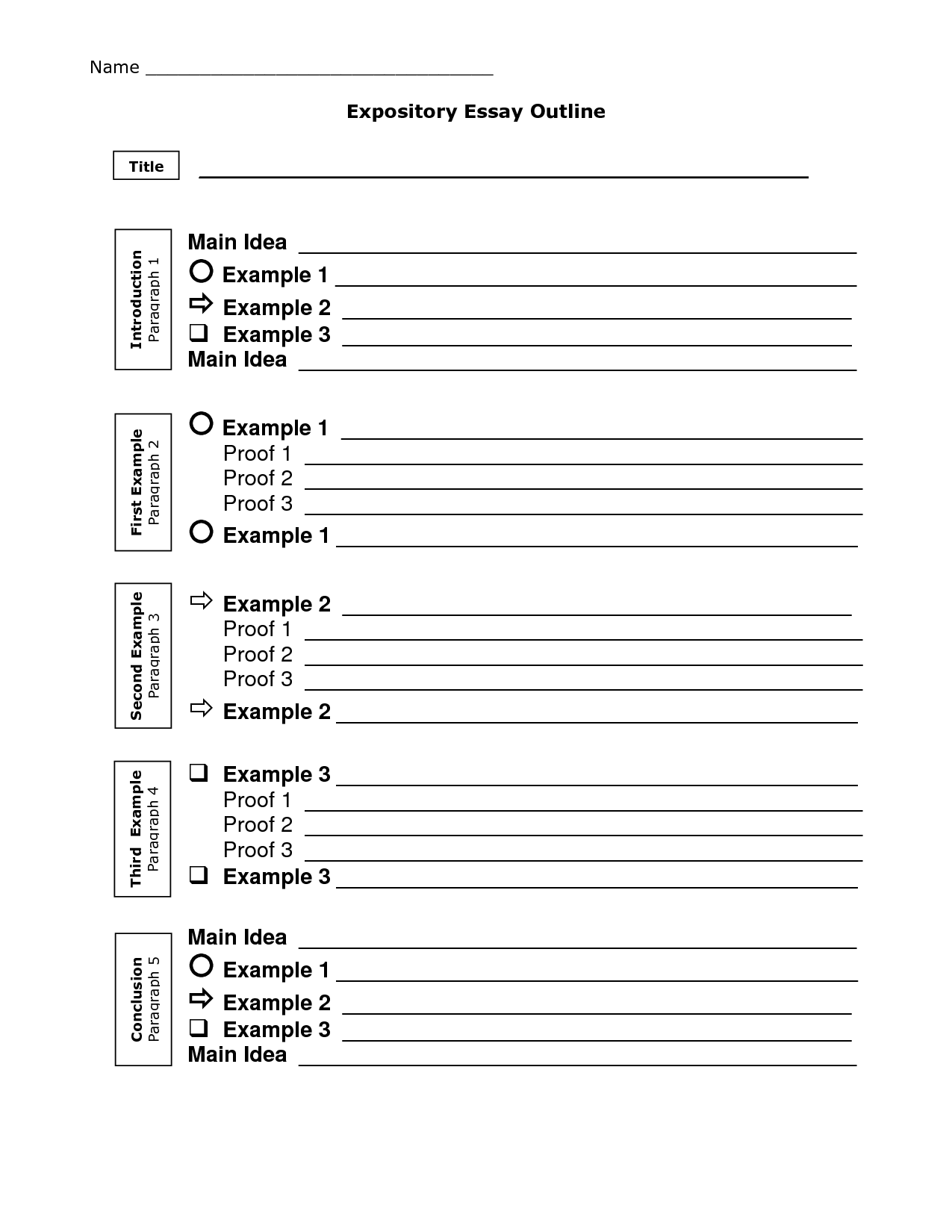 18 Best Images Of Expository Essay Outline Worksheet STAAR Persuasive 