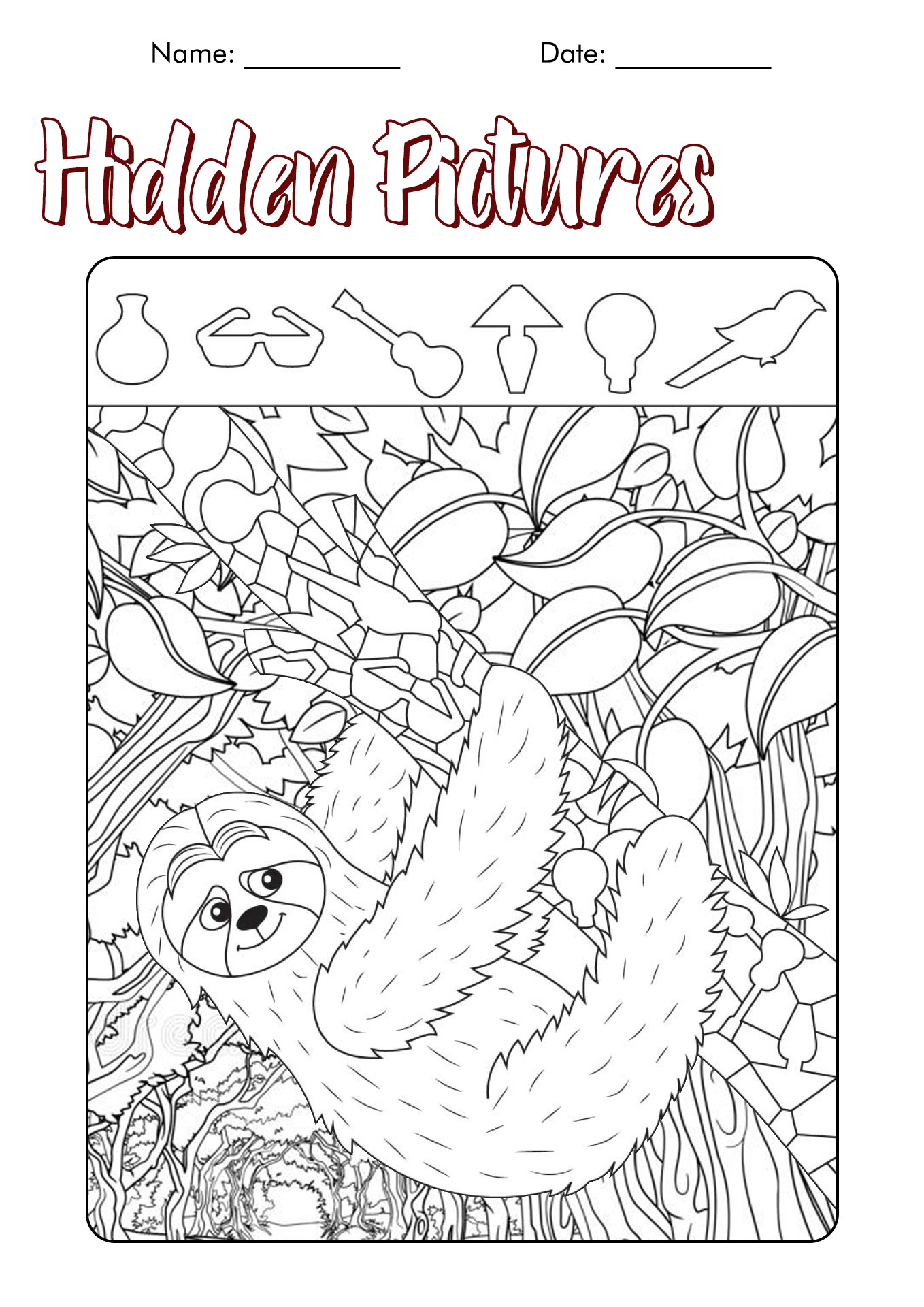 15 Best Images Of I Spy Worksheets Difficult I Spy Coloring Pages For Kids Free Hidden Object 