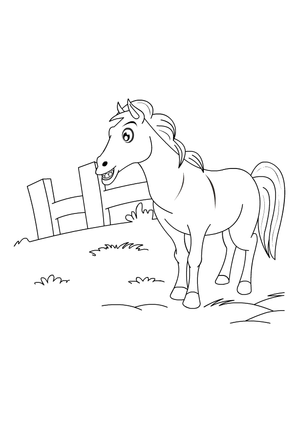 13-best-images-of-horse-first-grade-worksheets-princess-and-her-horse-coloring-pages-h-is-for