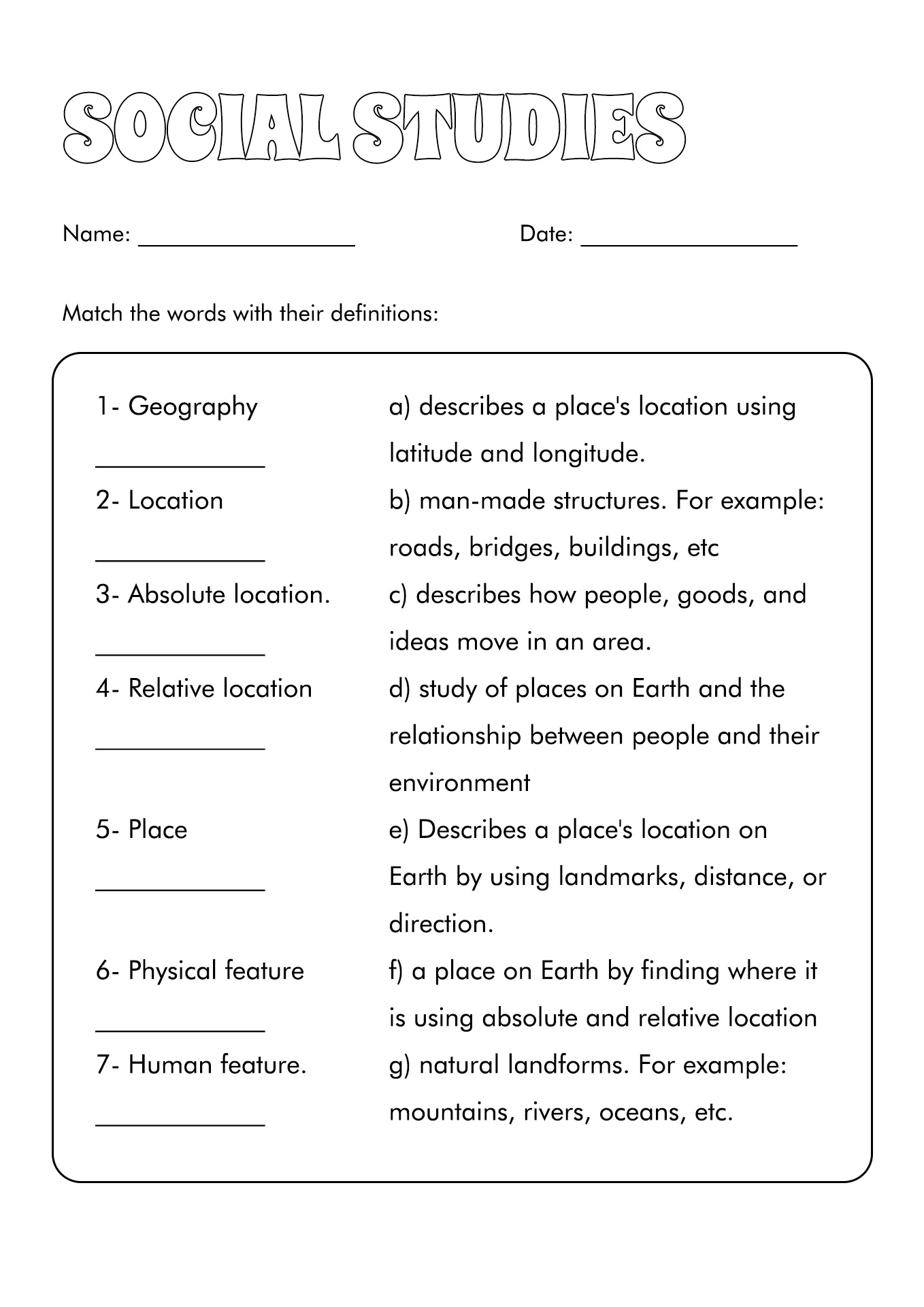 Science Worksheet Category Page 1 - worksheeto.com