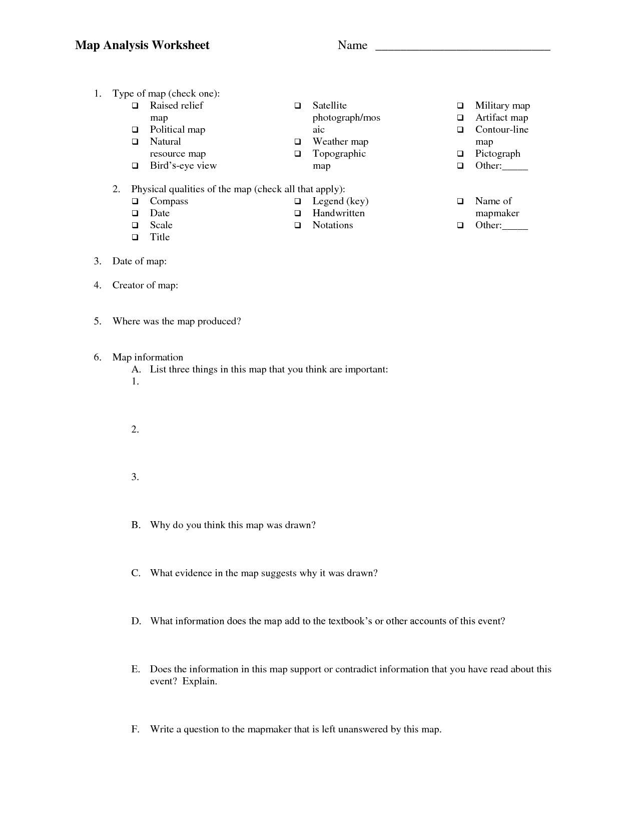 15 Best Images Of Types Of Map Symbols Worksheet Weather Map Symbols 