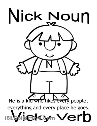 15 Best Images Of Noun Coloring Worksheets Printable Noun Worksheets 