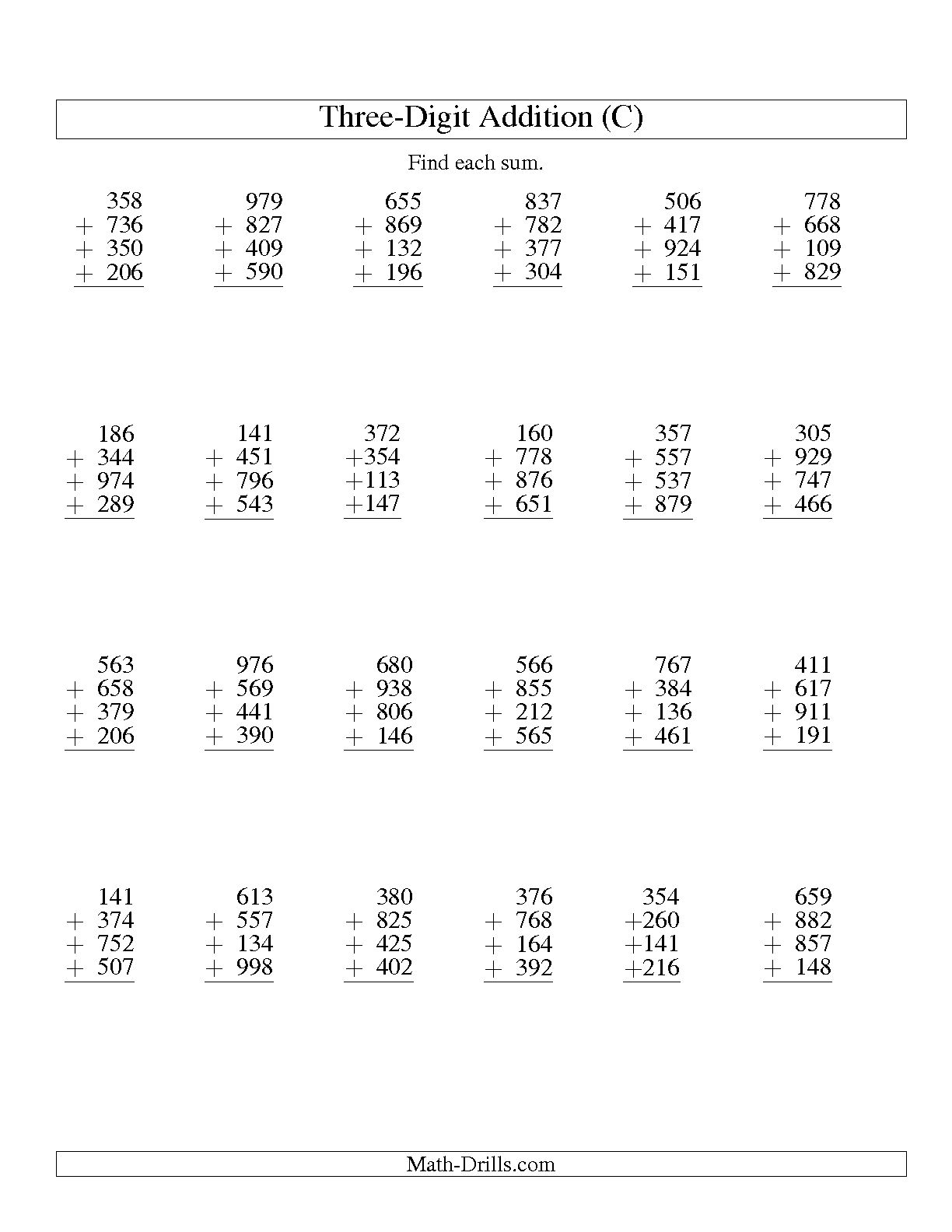 13 Best Images Of 12 Column Worksheet Kindergarten Math Addition Worksheets Past Tense Verbs