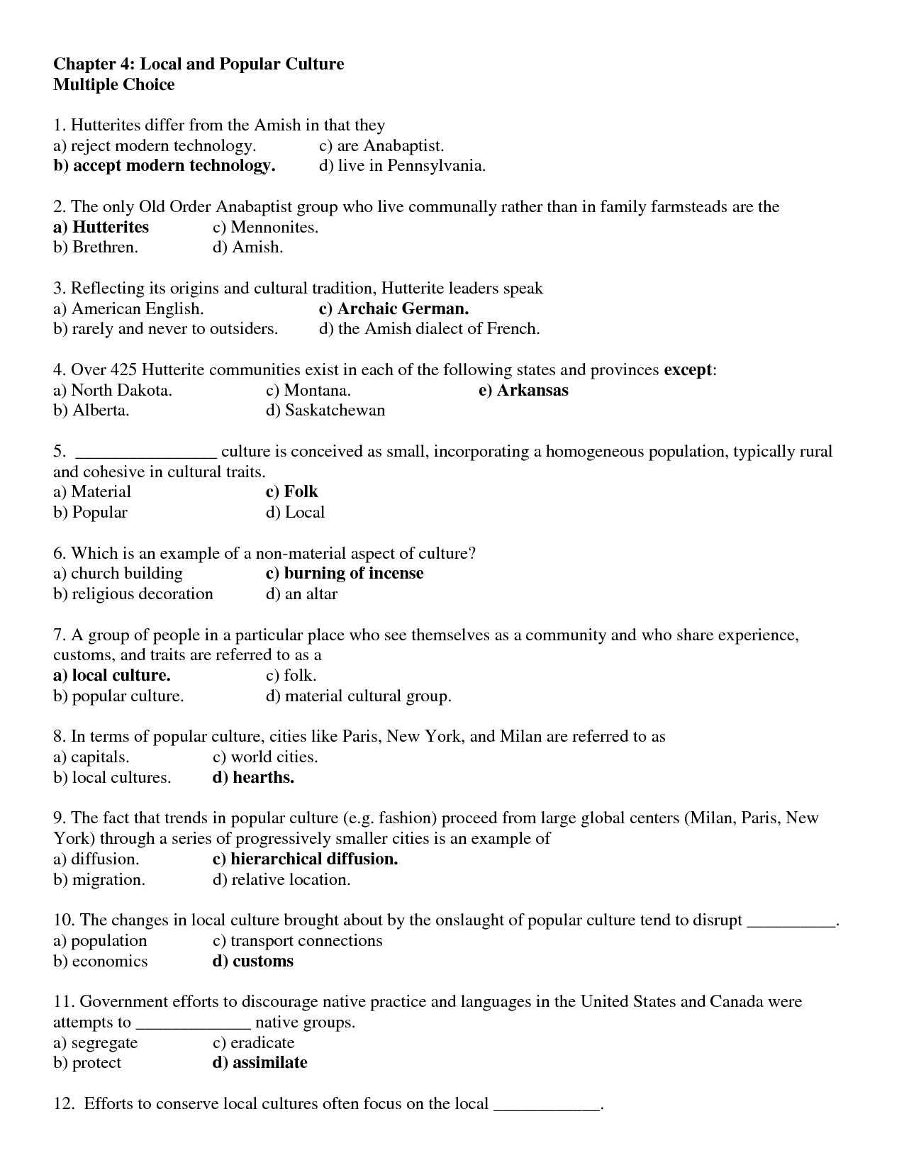 20 Best Images Of AP Human Geography Chapter 7 Worksheet Answers AP 