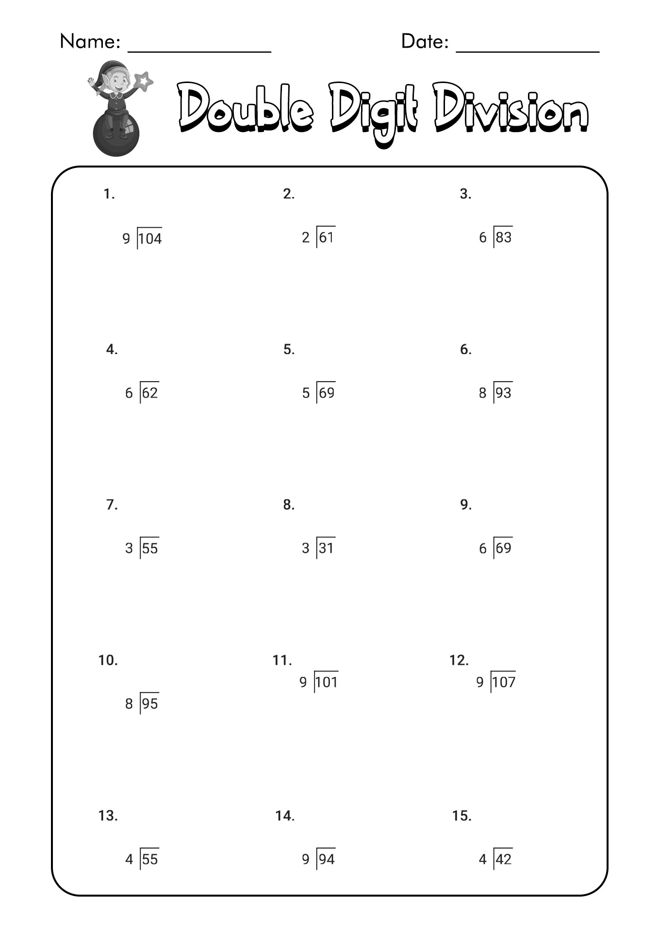 13 Best Images Of Division By 2 And 3 Worksheets Divide By 2 Worksheets 3 By 2 Digit Division