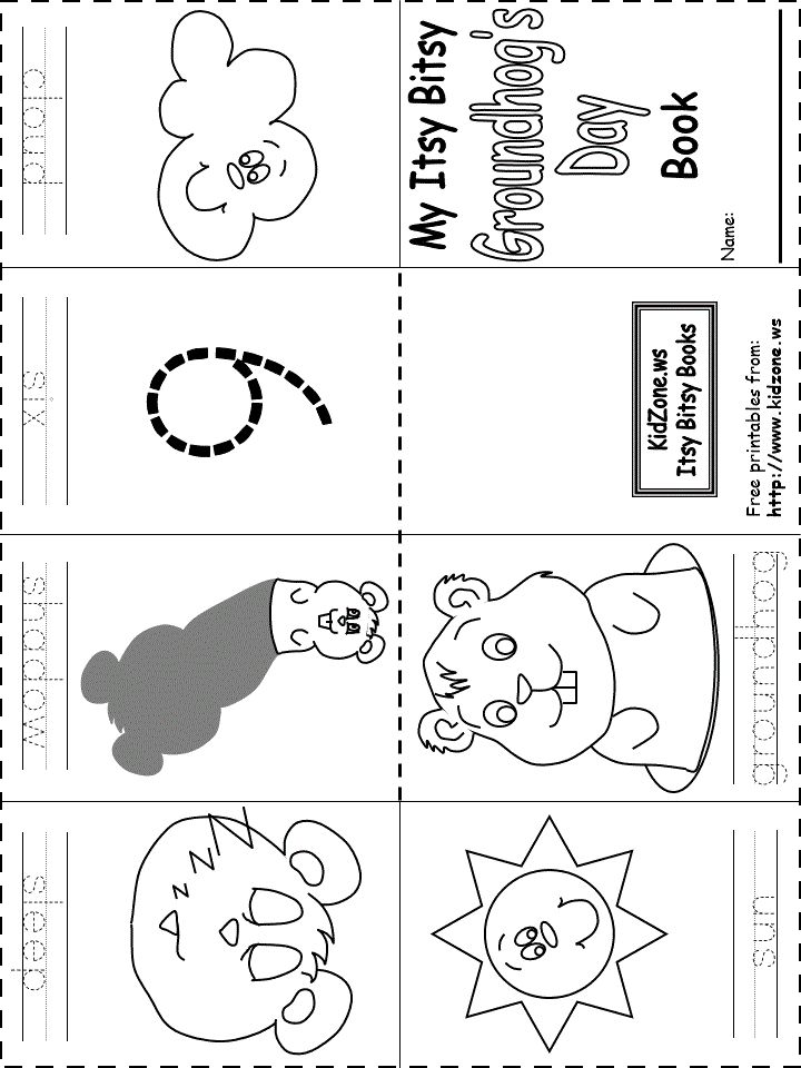 7 Best Images of Groundhog Day Worksheets Kindergarten - Free Printable