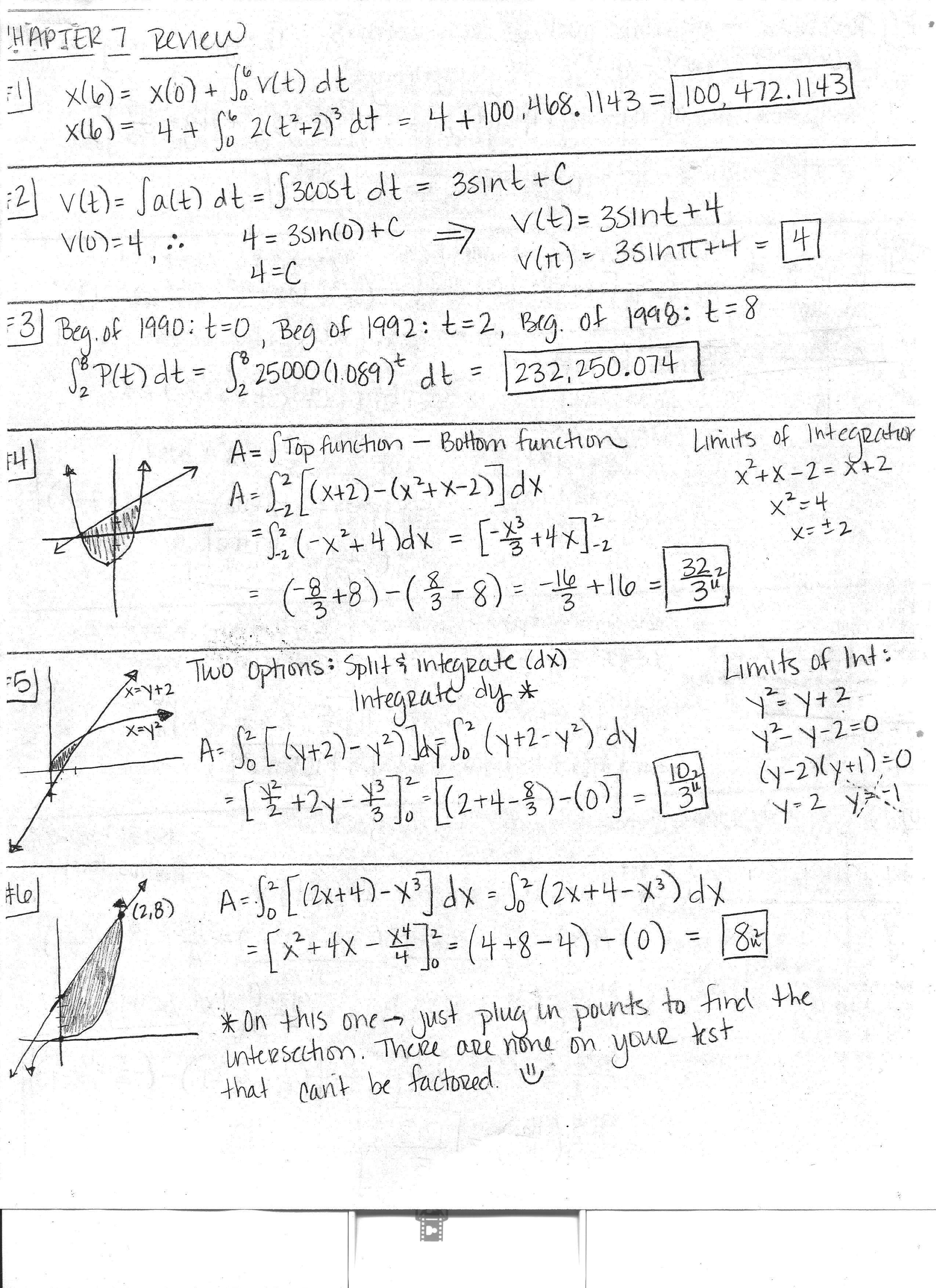  Ap Calculus Summer Worksheet Free Download Goodimg co