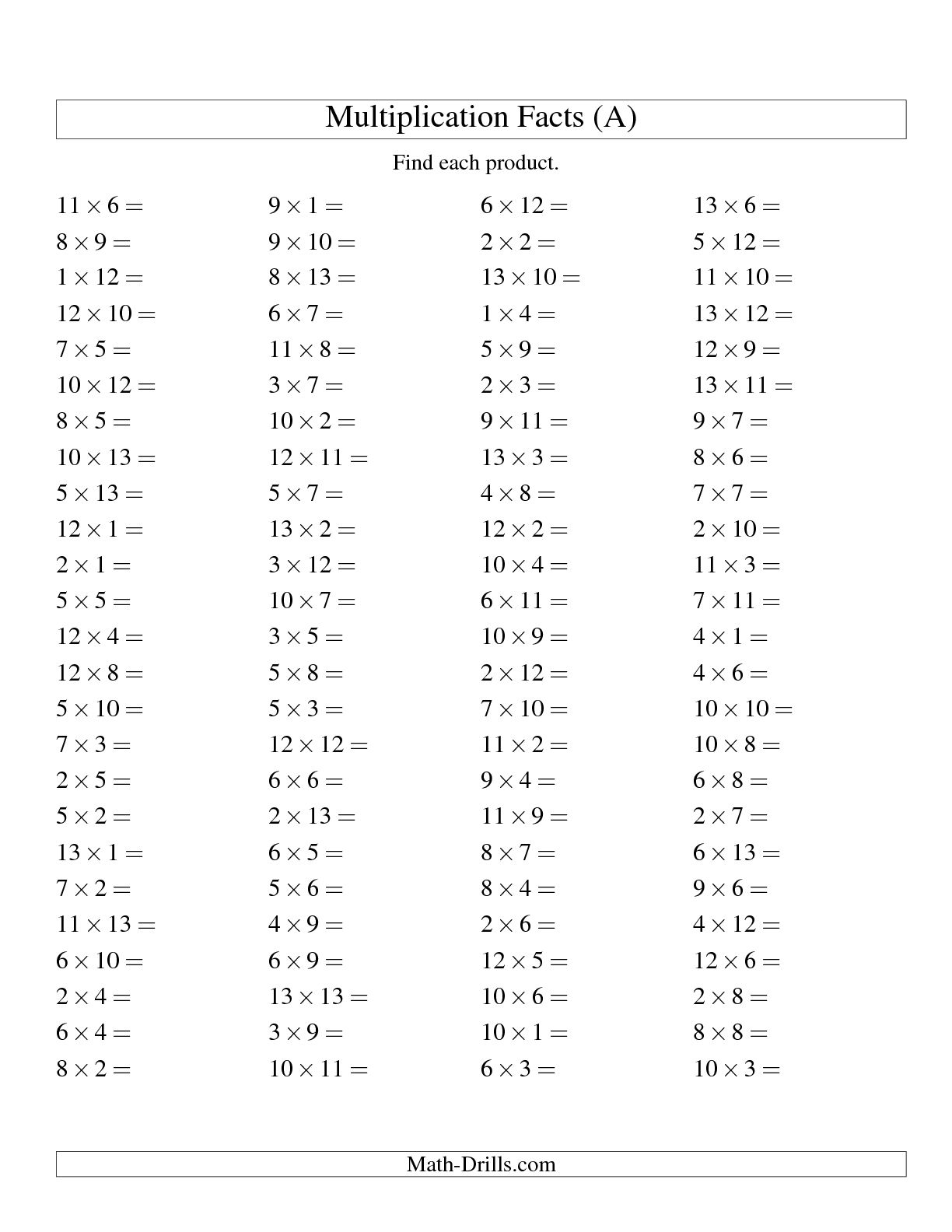 multiplication-5-minute-drill-worksheets-with-answers-pdf-etsy