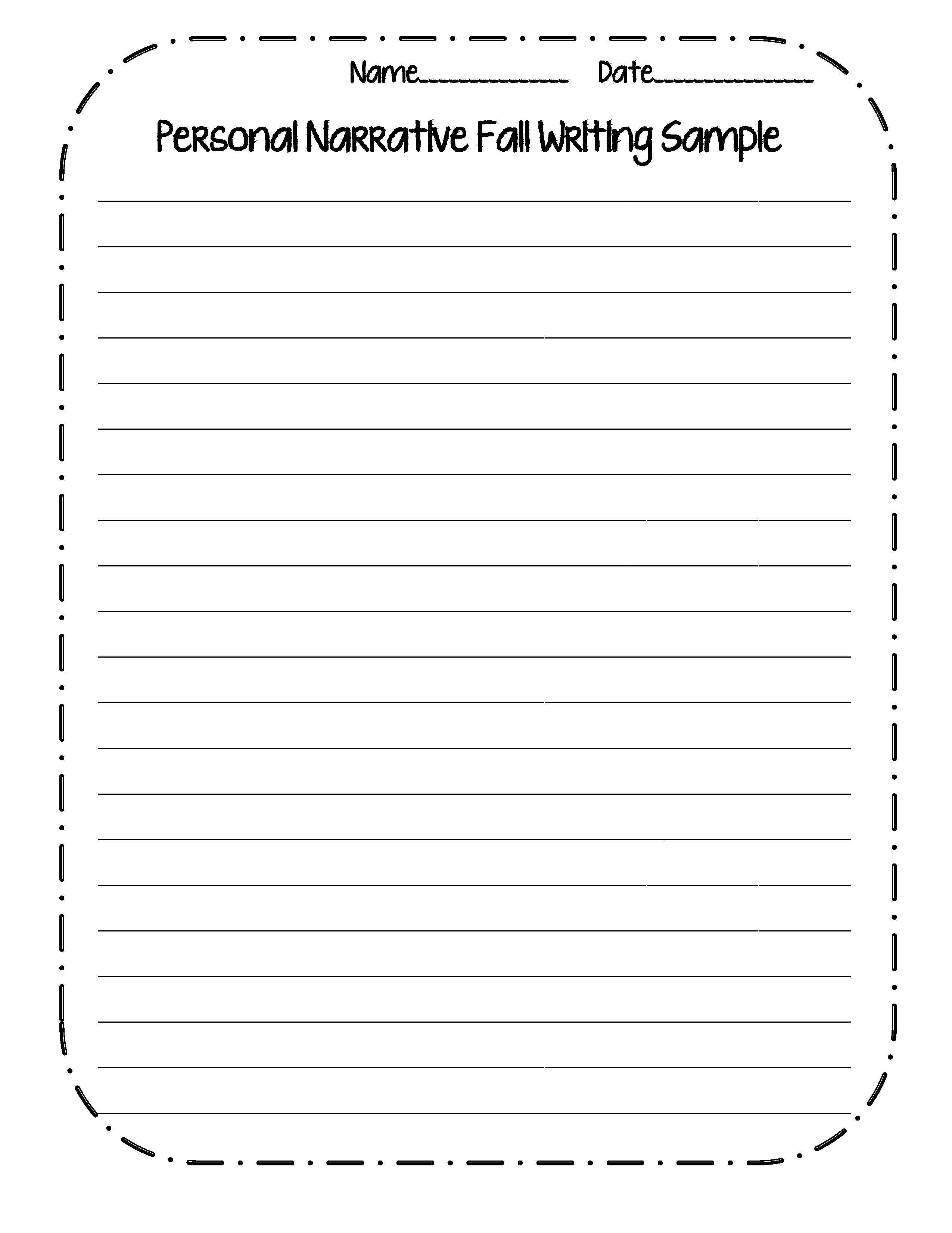 15 Best Images Of Personal Narrative Writing Worksheets 3rd Grade 