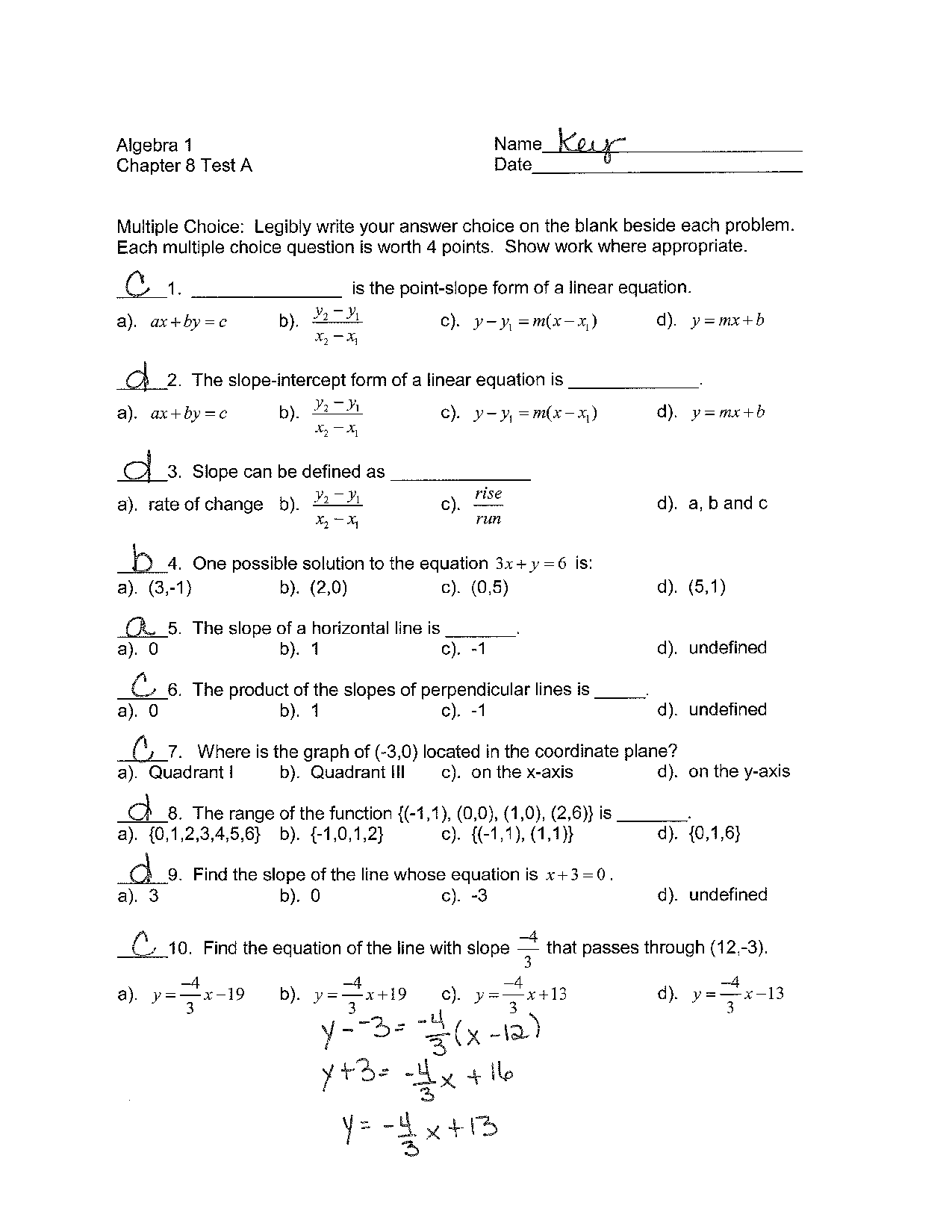 15 Best Images Of Glencoe Algebra 2 Worksheet Answers Algebra Math Worksheets Printable