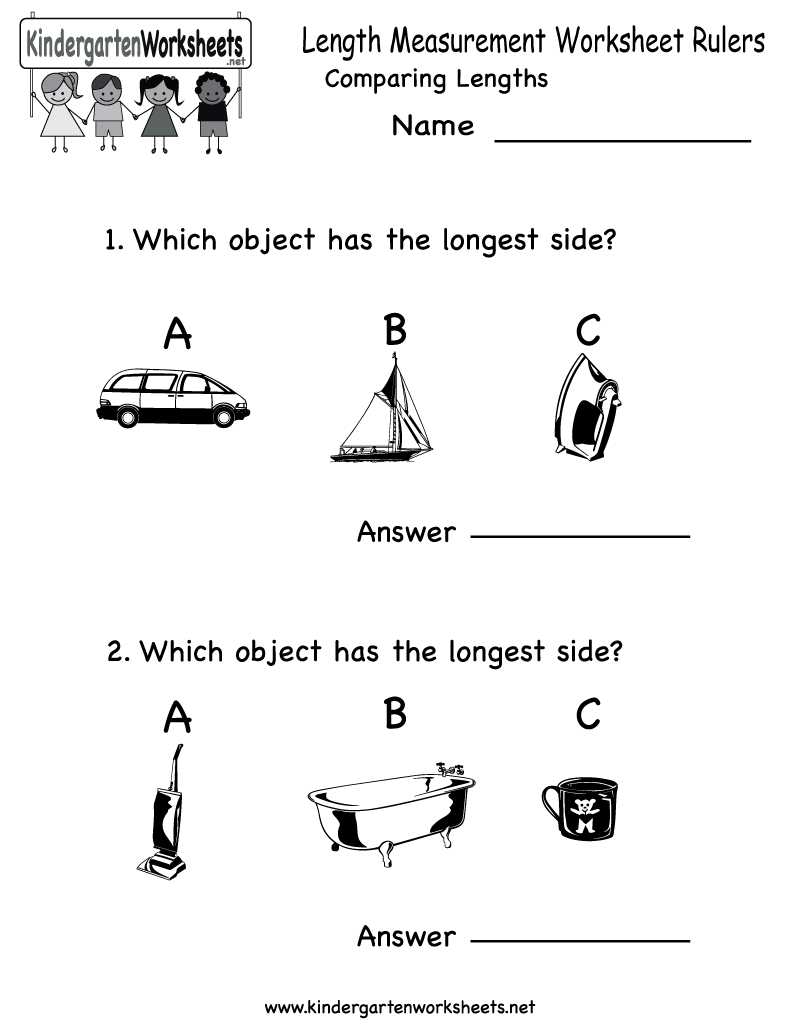 19 Best Images Of Length Measurement Worksheets 2nd Grade Non 