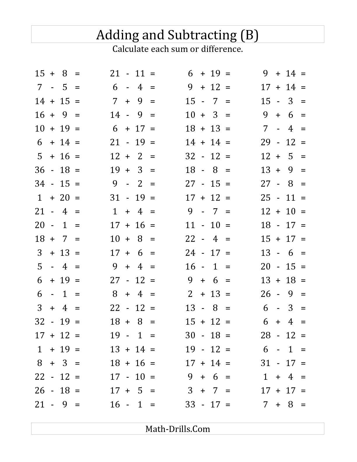 15-best-images-of-100-addition-and-subtraction-worksheets-100-problem-math-fact-worksheets