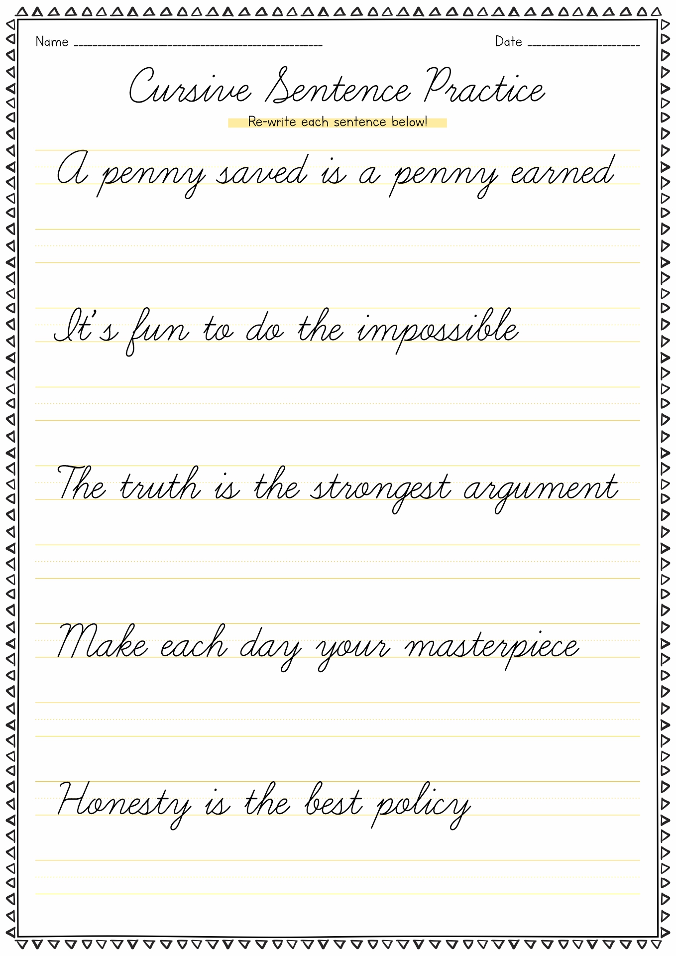 9 Best Images Of Penmanship Practice Worksheets For Adults Free 