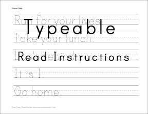 8 Best Images of Create My Own Handwriting Worksheet - Make Your Own