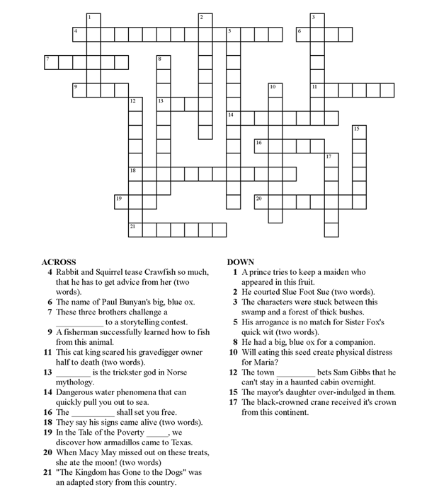 12 Best Images Of Crossword Puzzles 6th Grade Worksheets Crossword Math Puzzle Worksheets