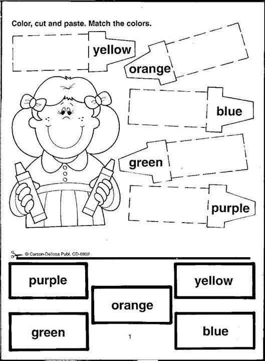 11 Best Images Of Color Cut And Paste Thanksgiving Worksheets Turkey 