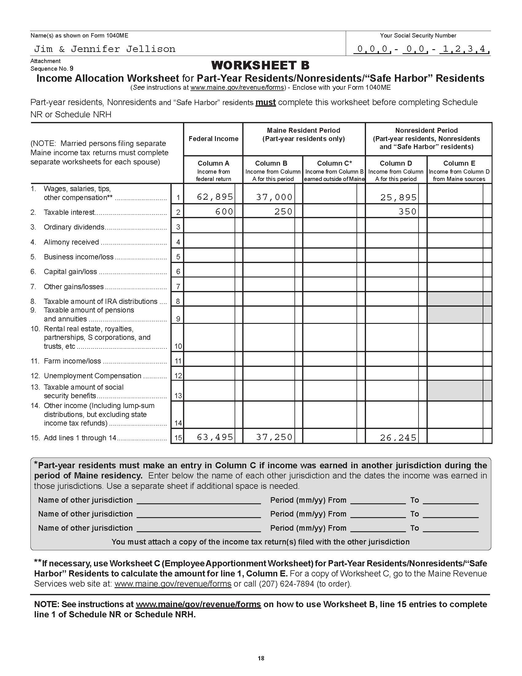 Ssvf Income Eligibility Calculation Worksheet