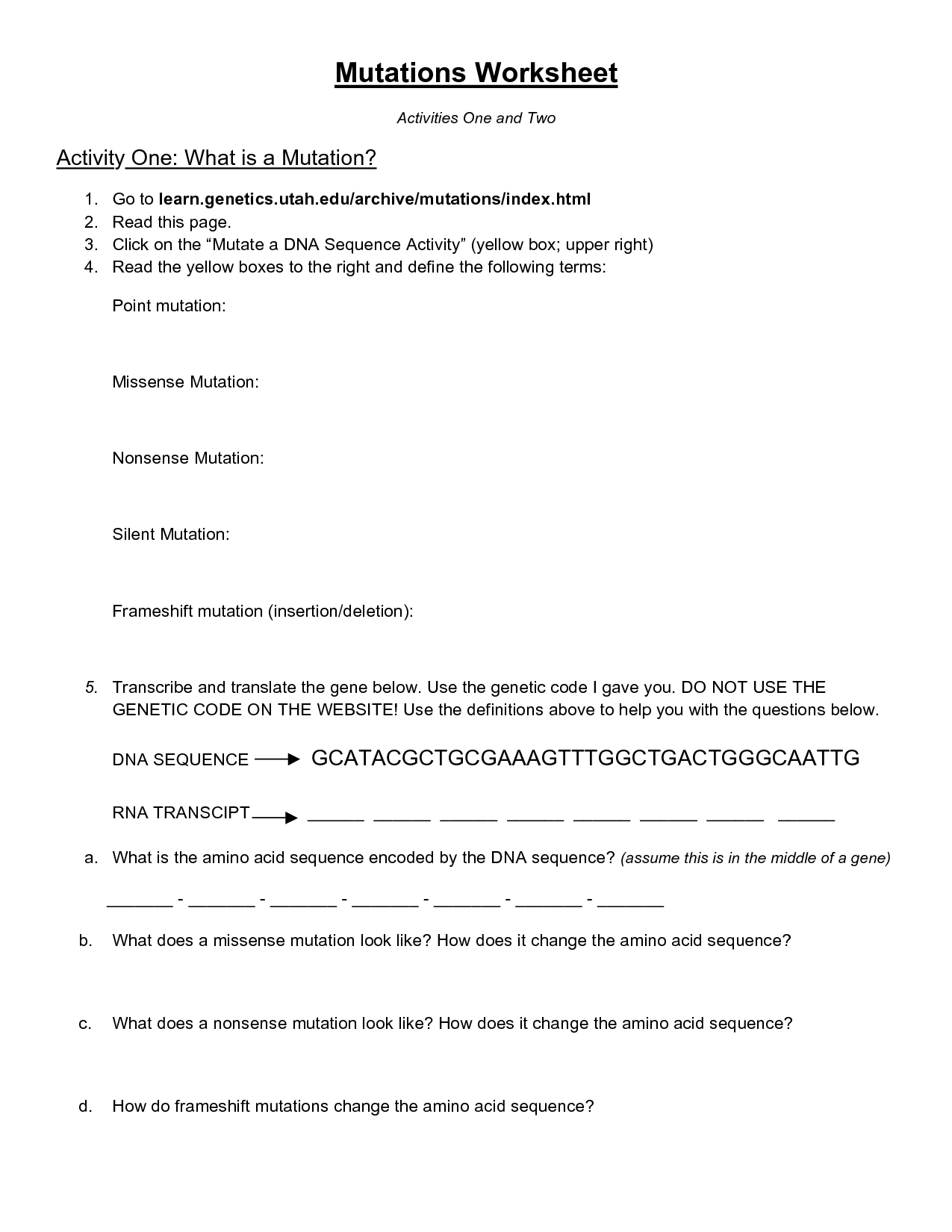 18 Best Images Of DNA And Genes Worksheet Chapter 11 DNA And Genes 