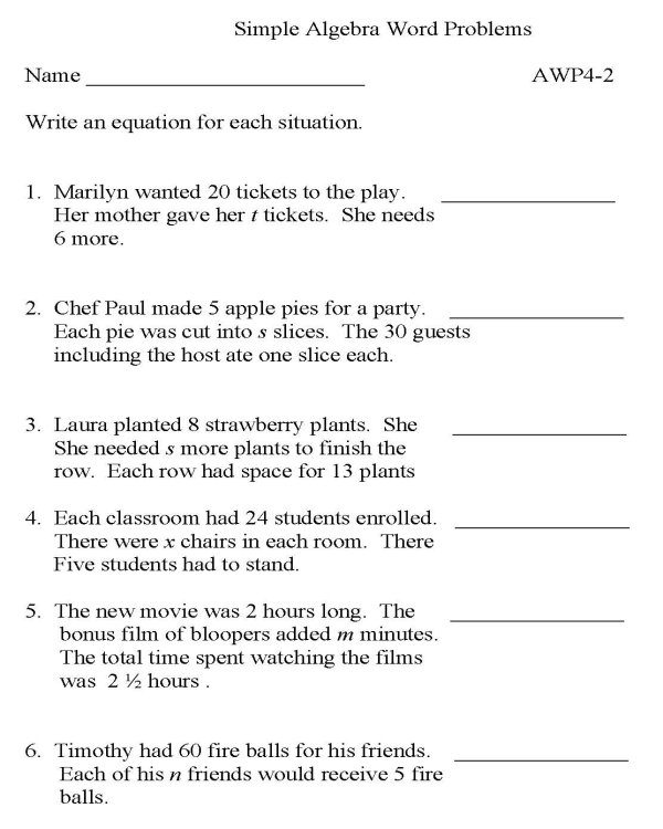 8 Best Images Of High School Math Word Problem Worksheets Printable Math Word Problems