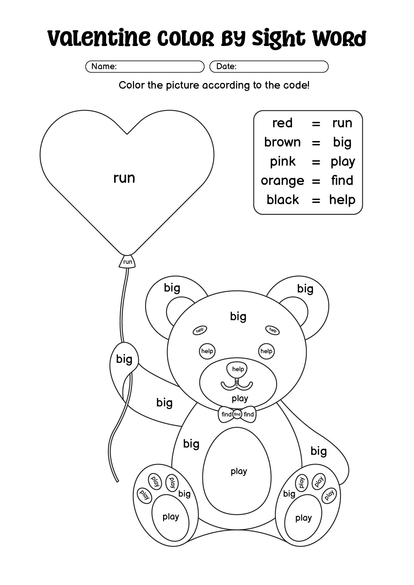 Printable Valentine s Day Activities For Elementary Students