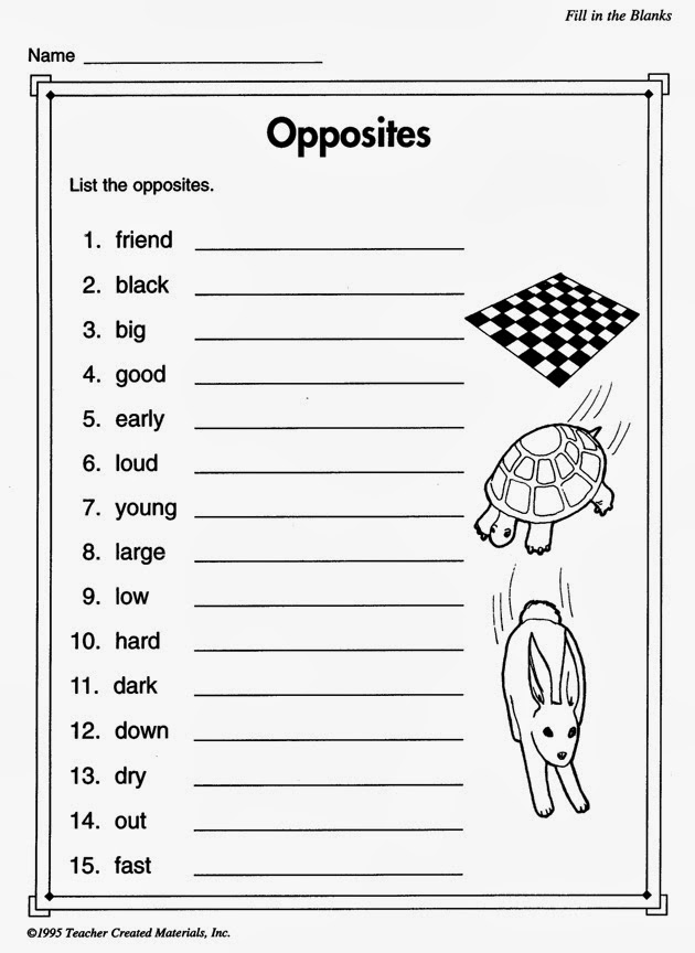 Printable Esl Worksheets