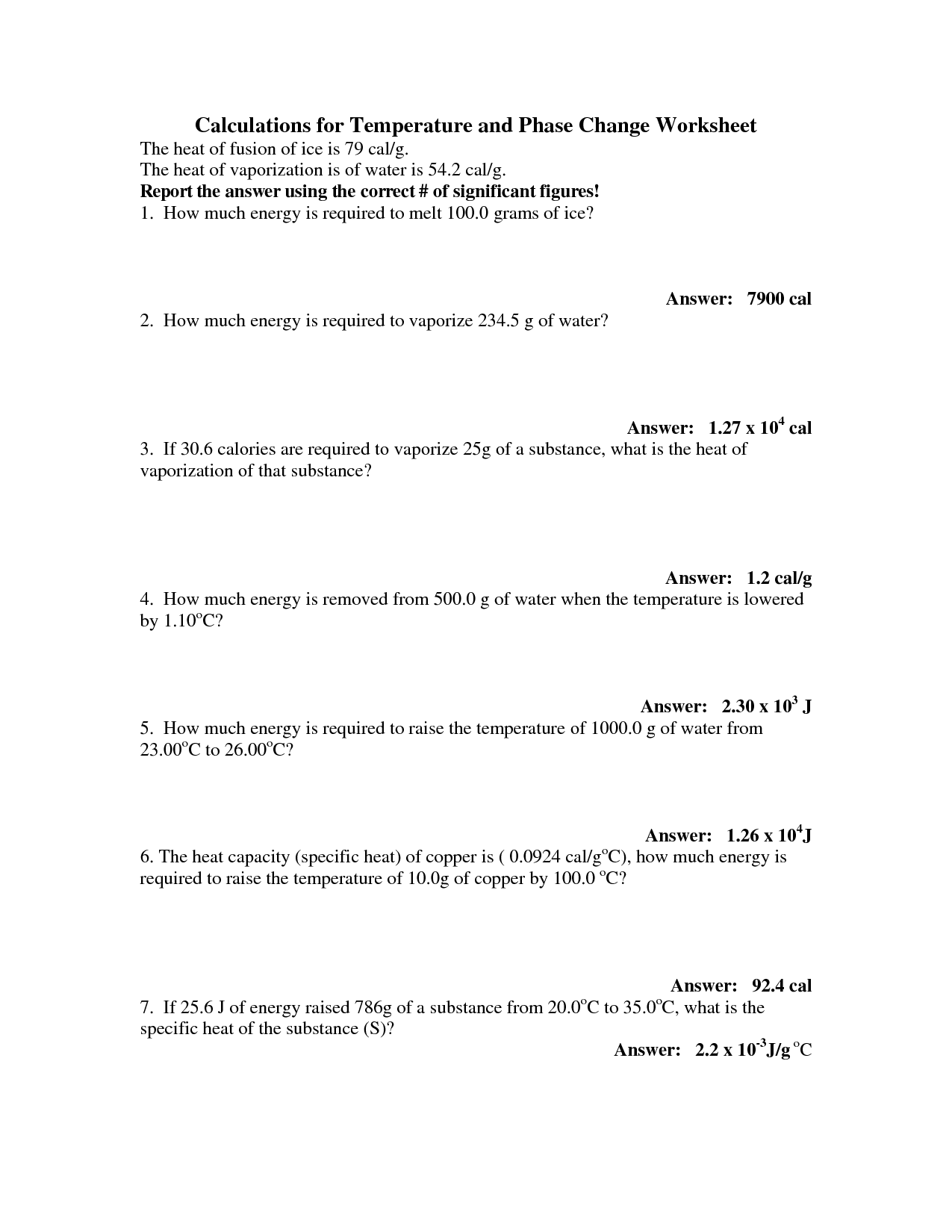 12 Best Images of Heat And Temperature Worksheets - Temperature and