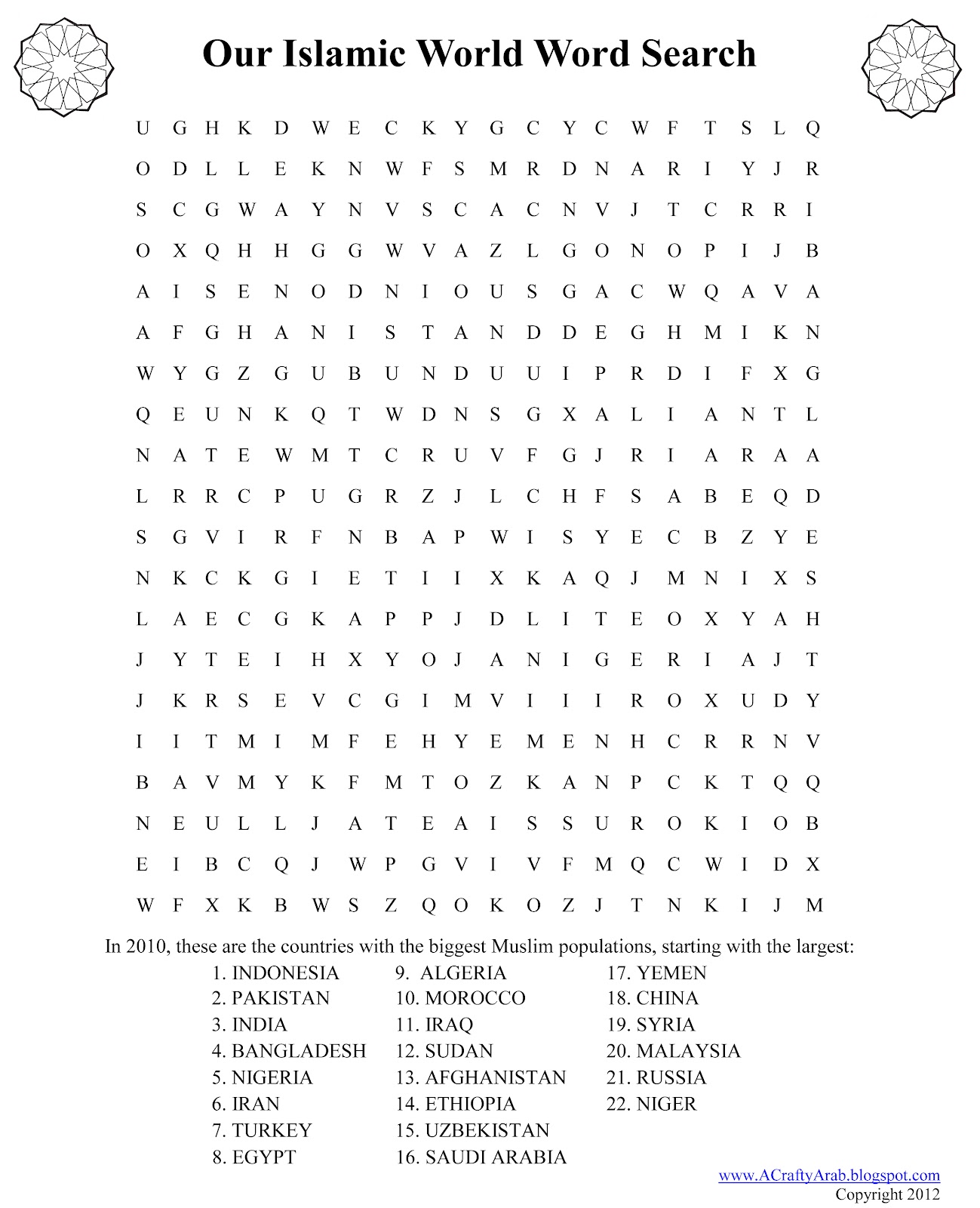 11 Best Images Of Word Find Worksheets Free Printable Word Search Worksheets Islamic Word