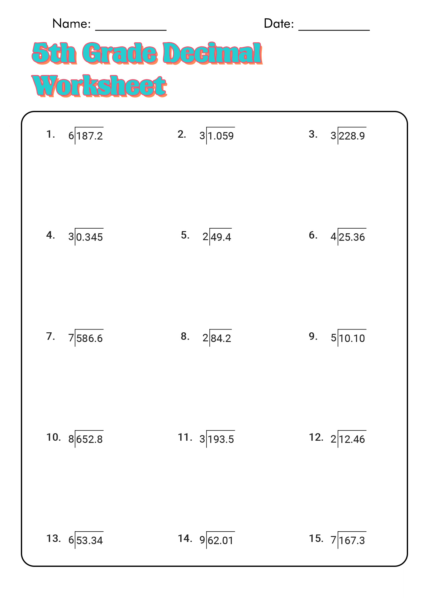 13 Best Images Of Hard Division Worksheets Hard Long Division 