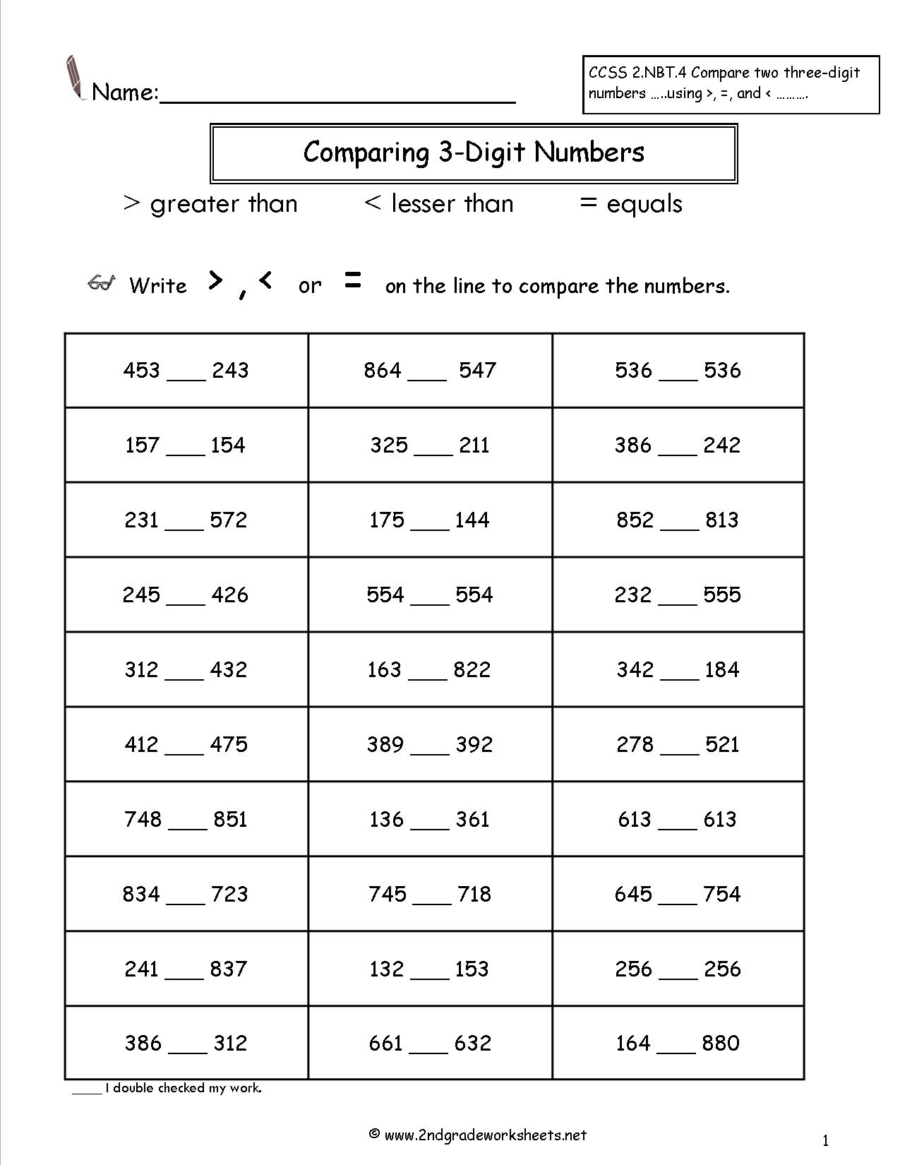 Number Worksheet Category Page 40 Worksheeto