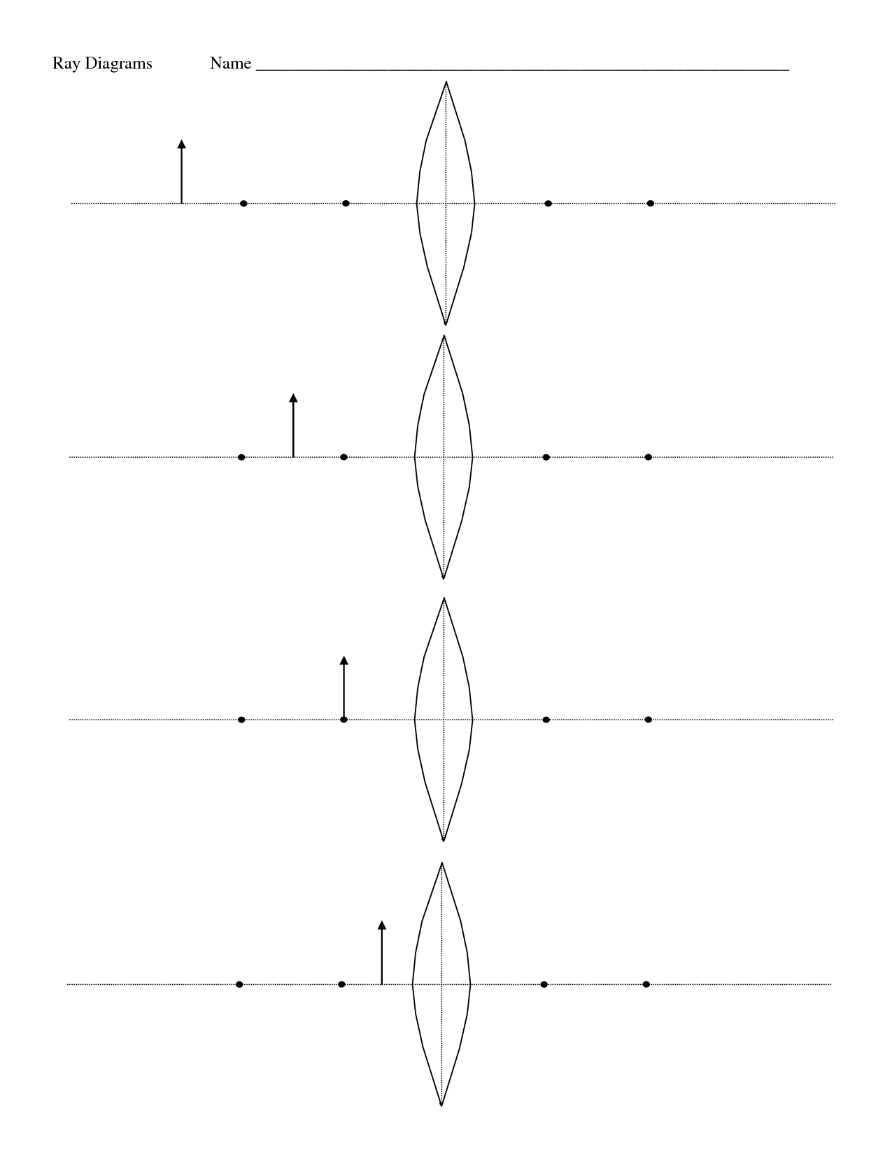 11 Best Images Of Diverging Lens Ray Diagram Worksheet Concave Mirror 