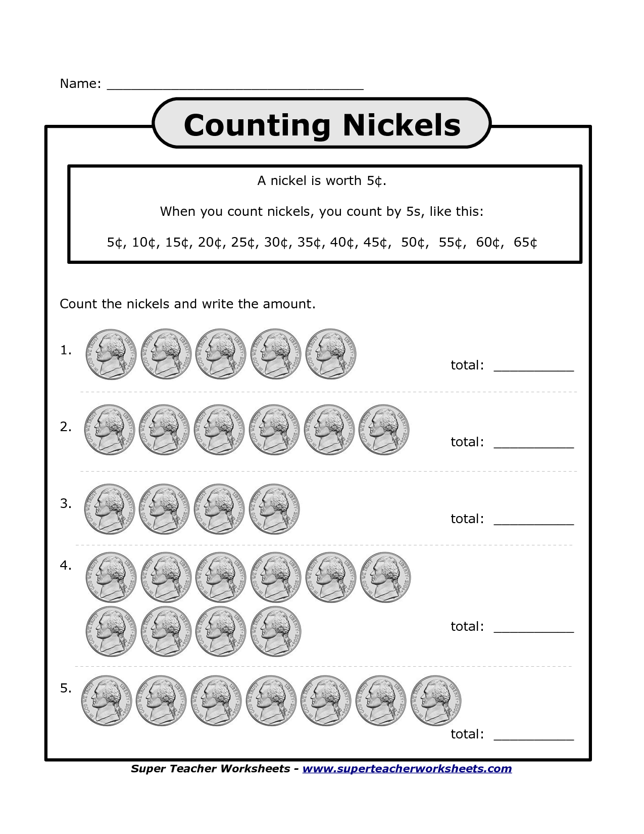 10 Best Images Of Penny Coins Money Worksheets Dimes Counting Dimes And Nickels Worksheet
