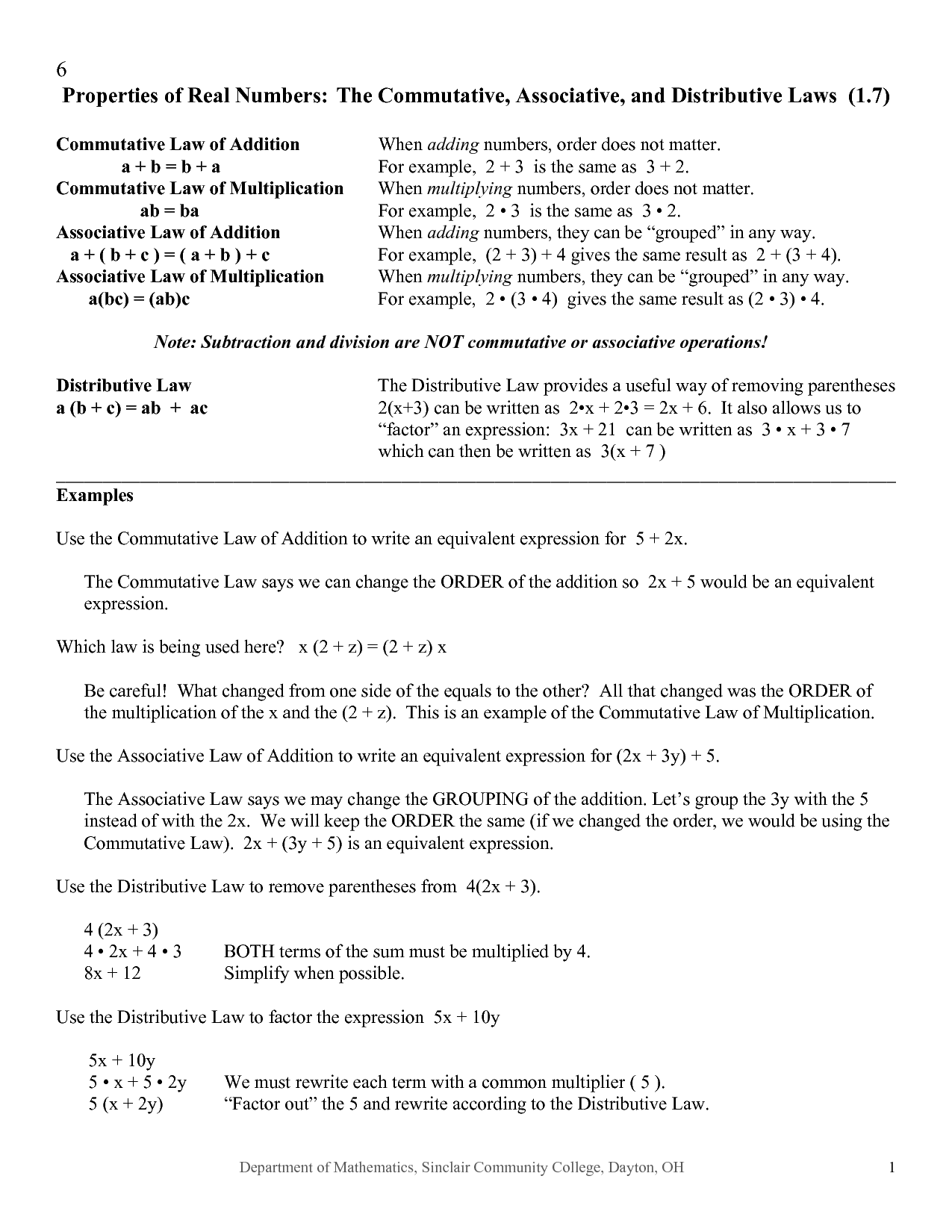 Properties Of Real Numbers Worksheet Answers Escolagersonalvesgui