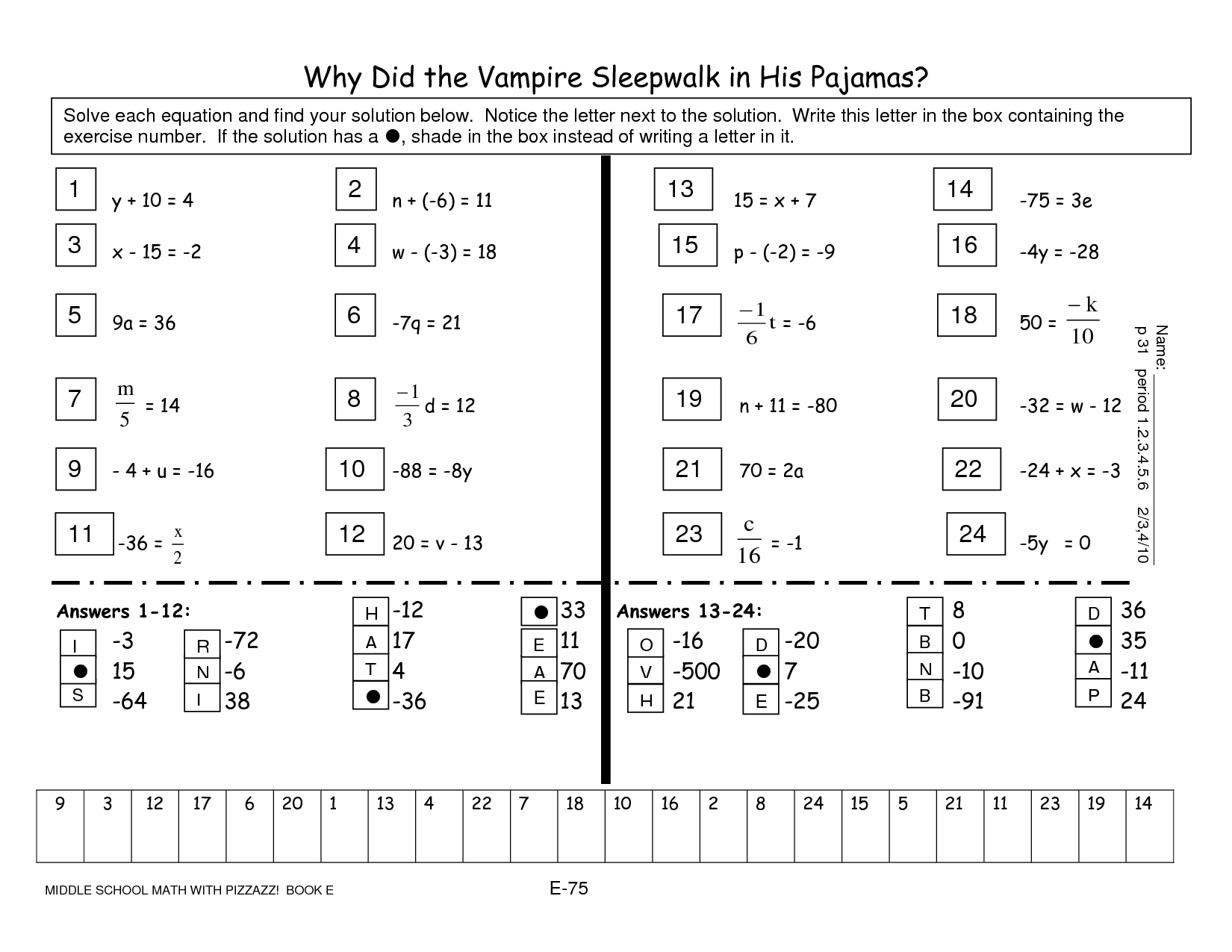 13 Best Images Of Did You Hear About Math Worksheet Answer Key Did You Hear About Math