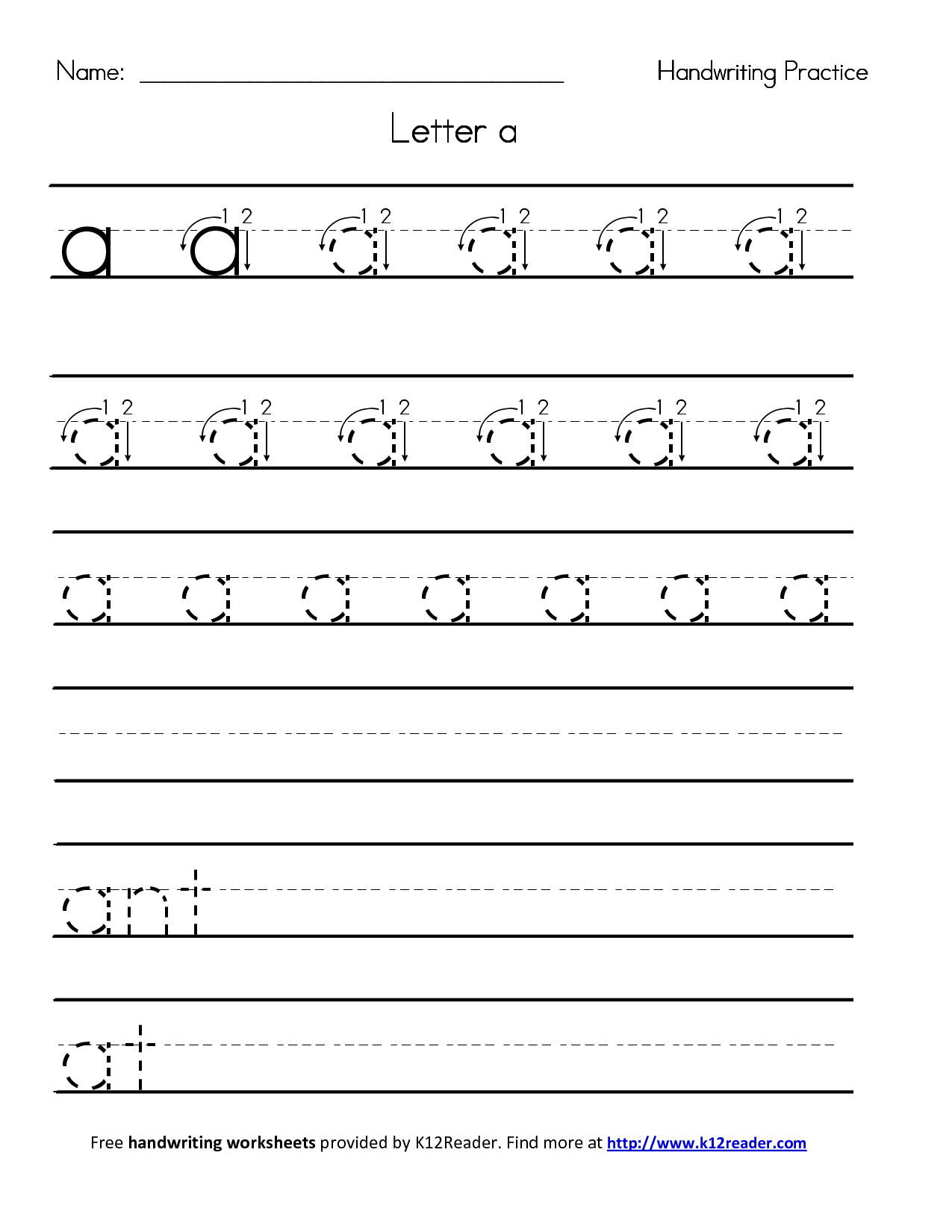 14 Best Images Of Penmanship Practice Worksheets Free Printable Handwriting Practice Worksheet 