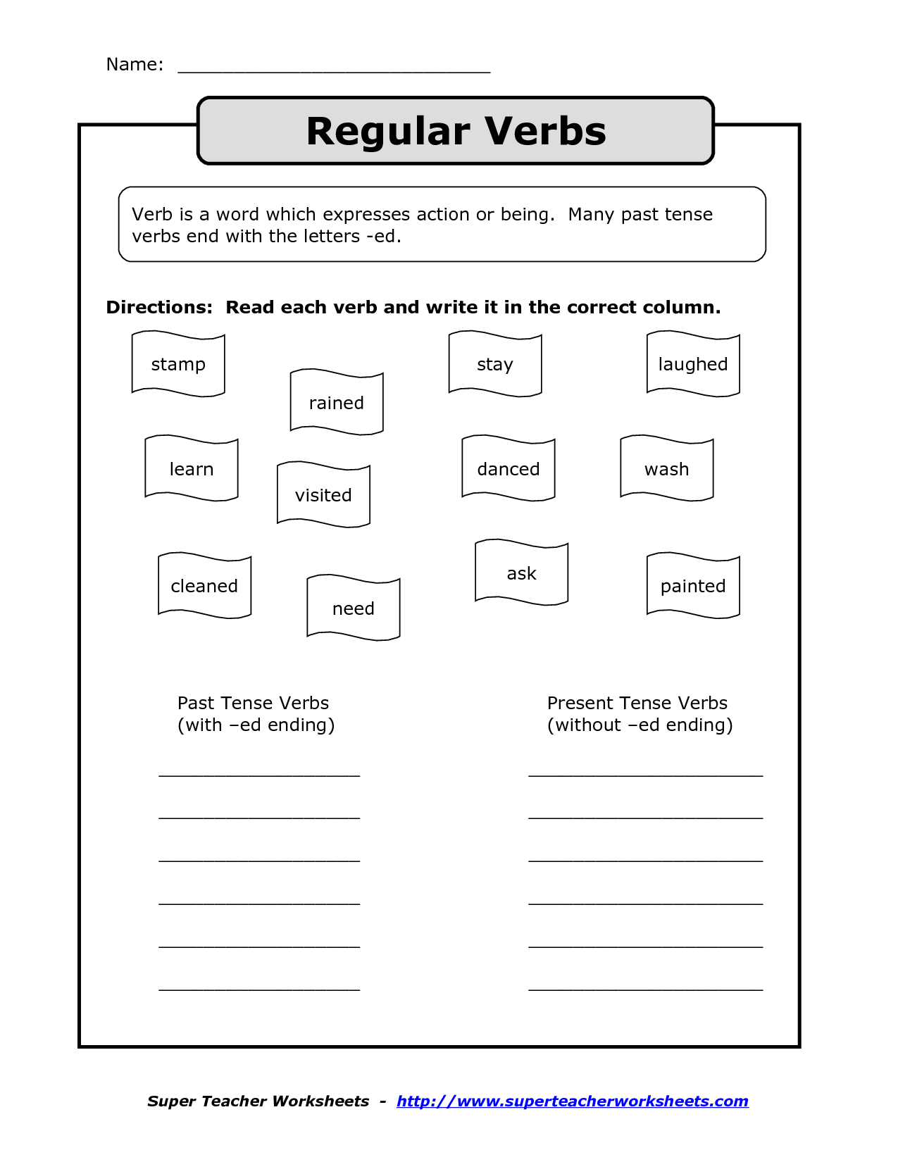 15 Best Images Of Spanish Regular Verbs Worksheet Preterite Tense 