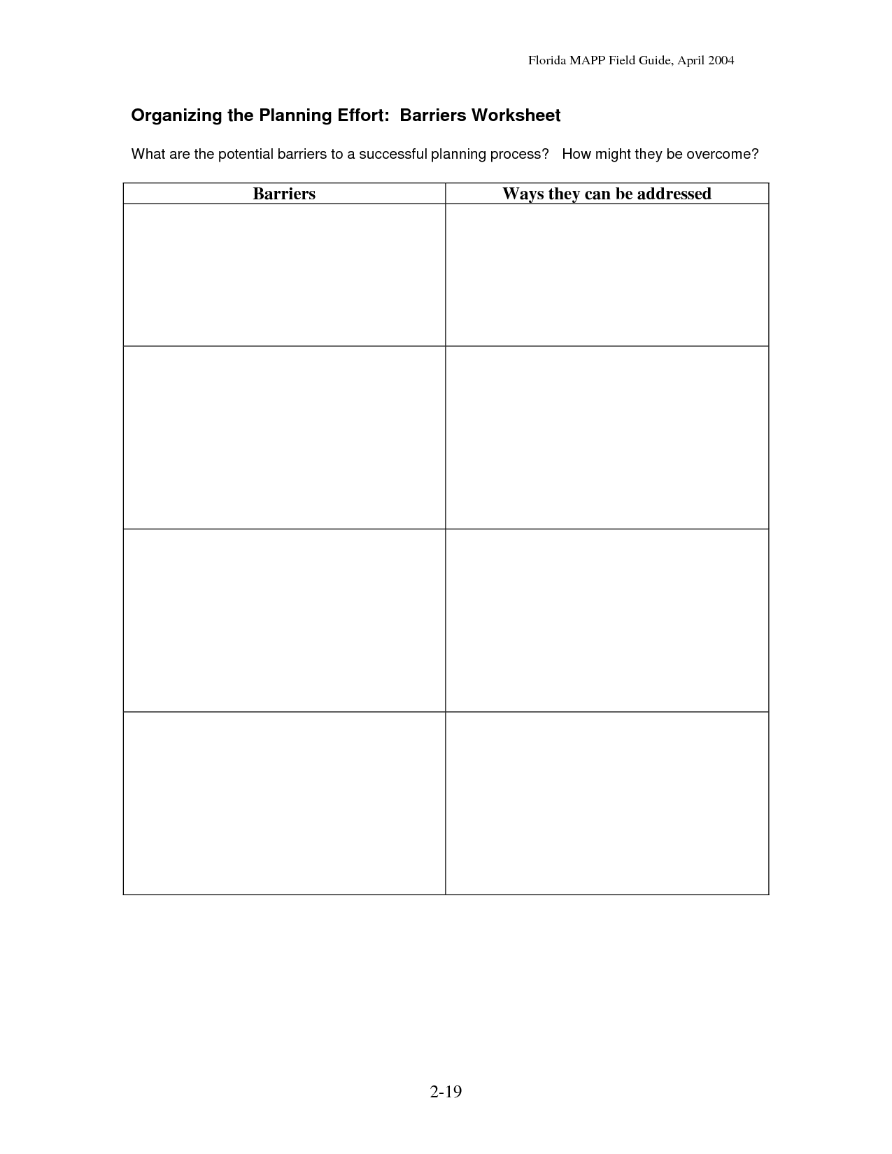 13 Best Images Of Planning Process Worksheet FCCLA Planning Process 