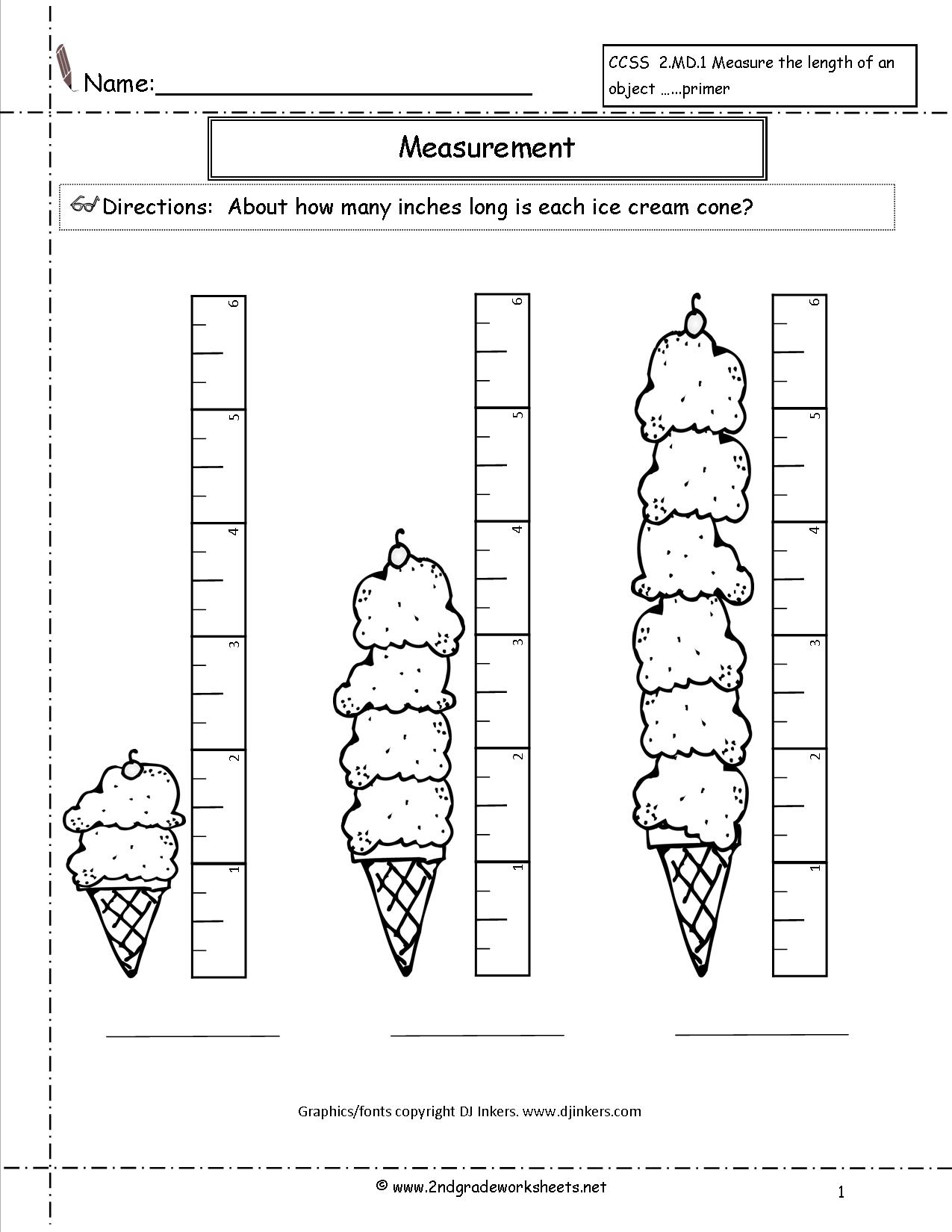 16 Best Images Of Kindergarten Worksheets Measuring Inches Measuring 